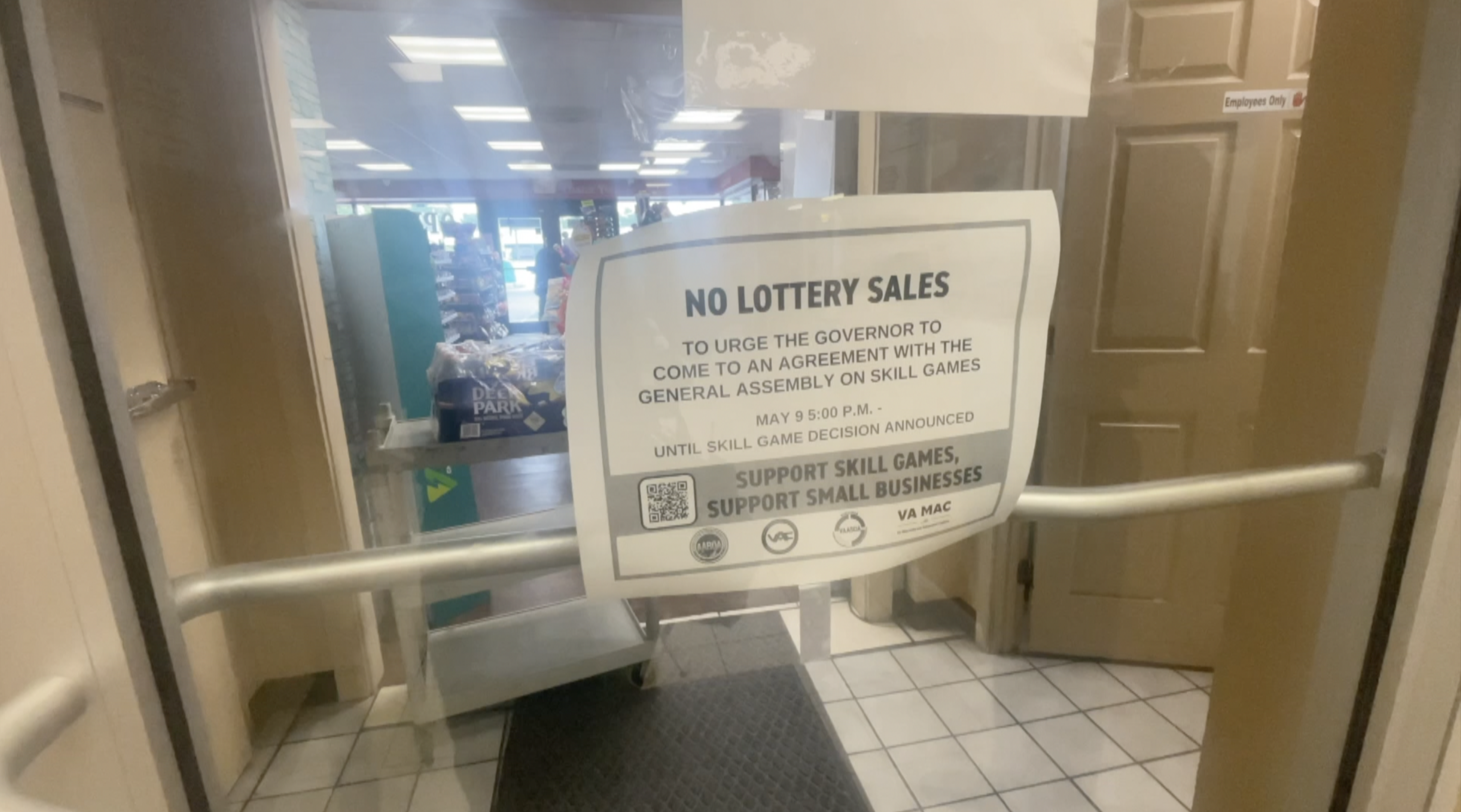 Skilled games lottery protest