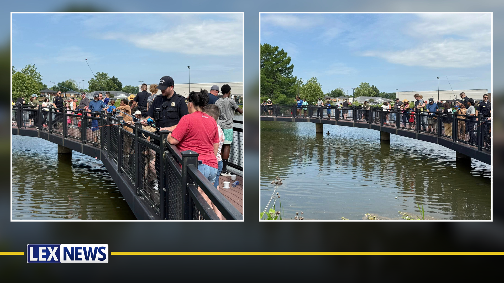 Cops & Bobbers event