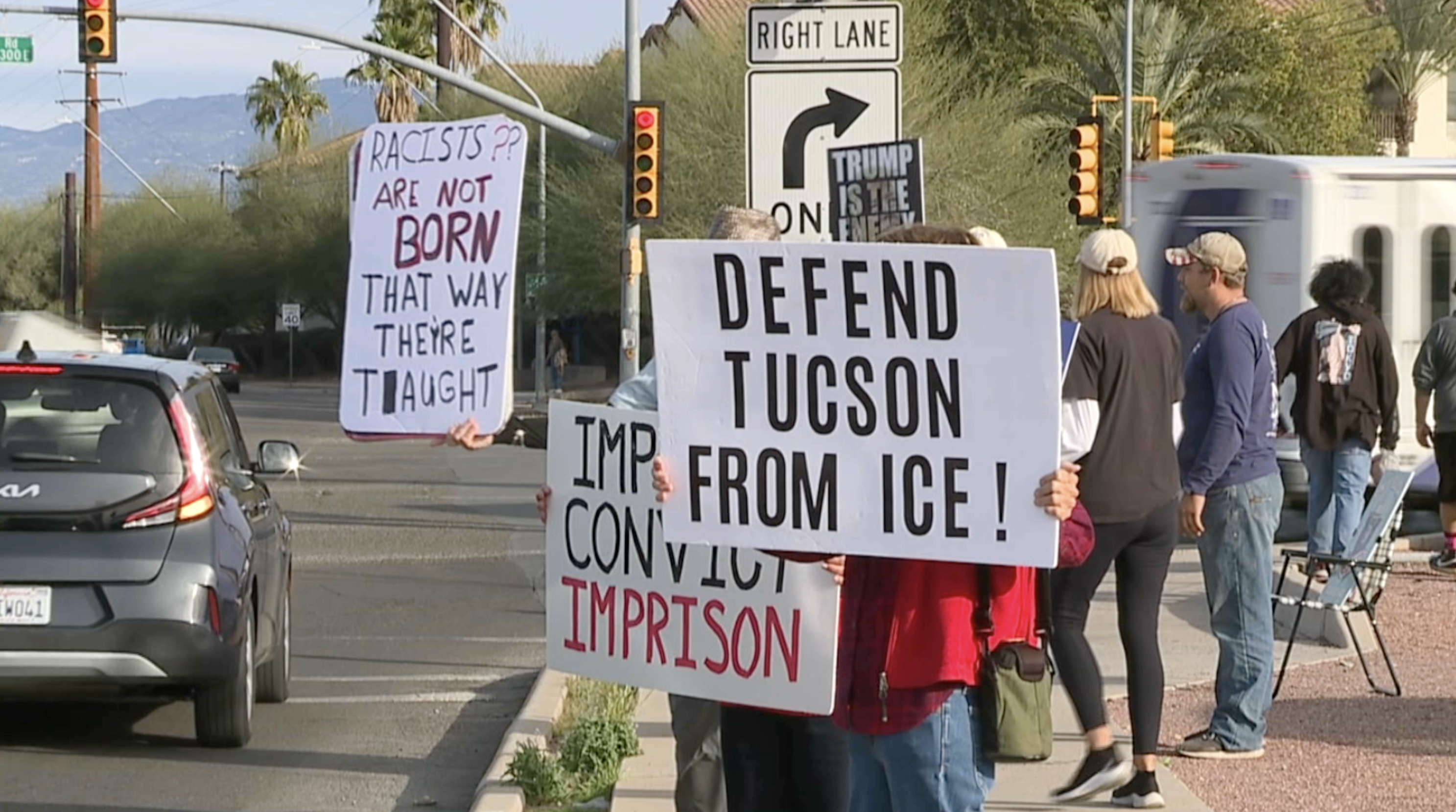 ice protest