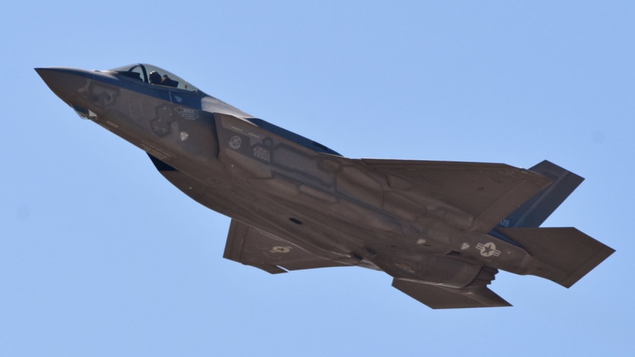 A U.S. military jet.