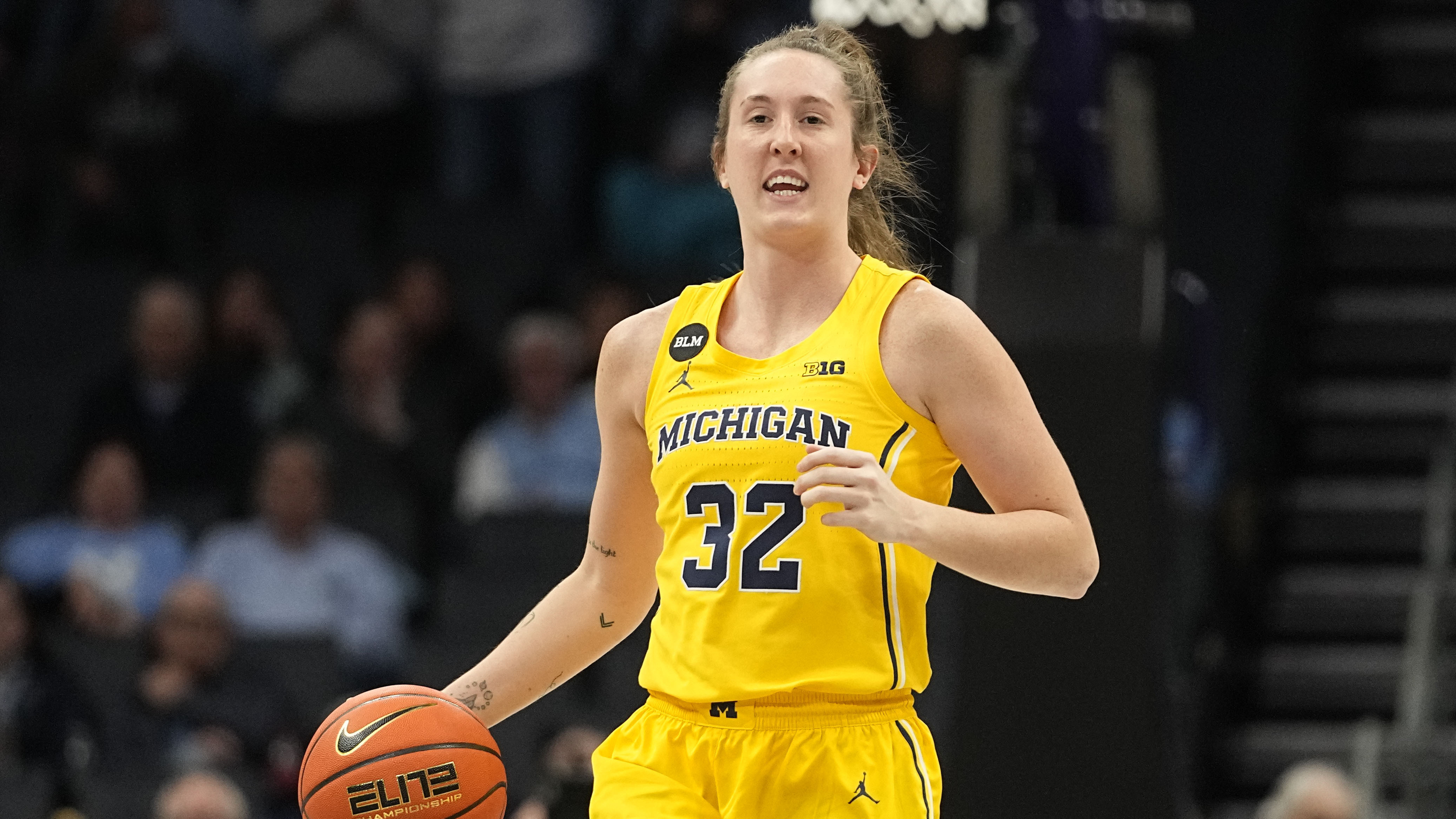 FILE Leigha Brown Michigan Basketball