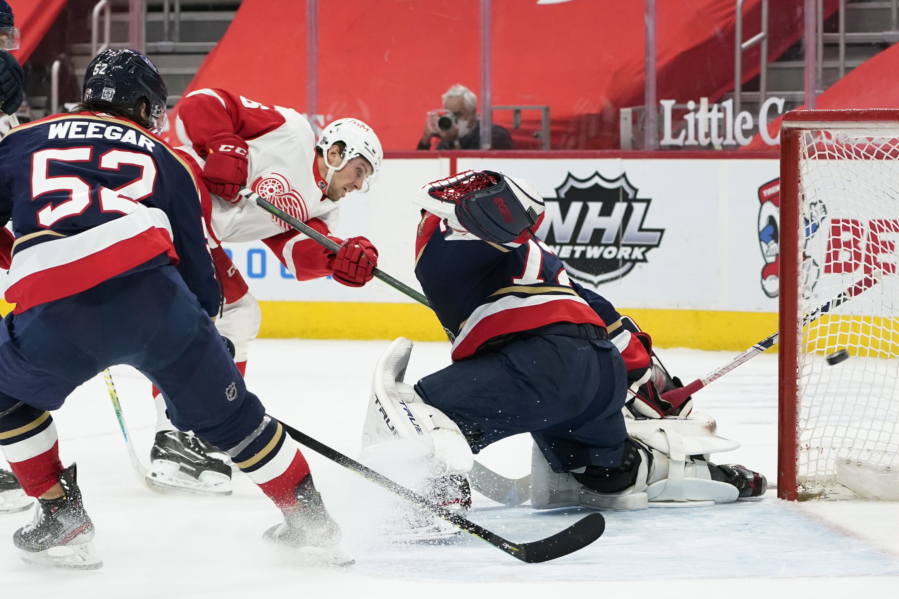 Mathias Brome Panthers Red Wings Hockey
