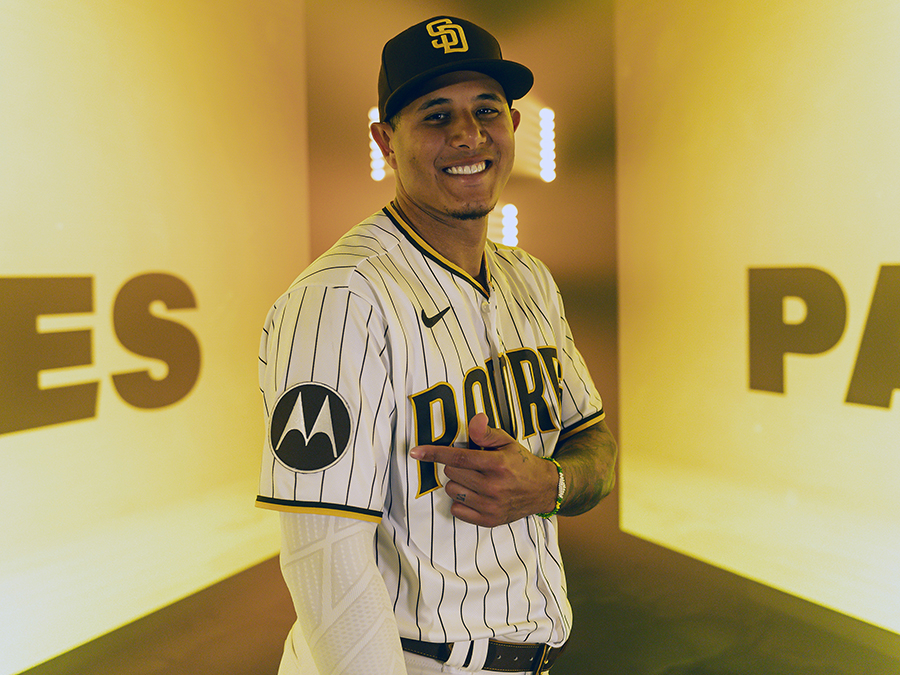 Padres Uniform Ads Baseball