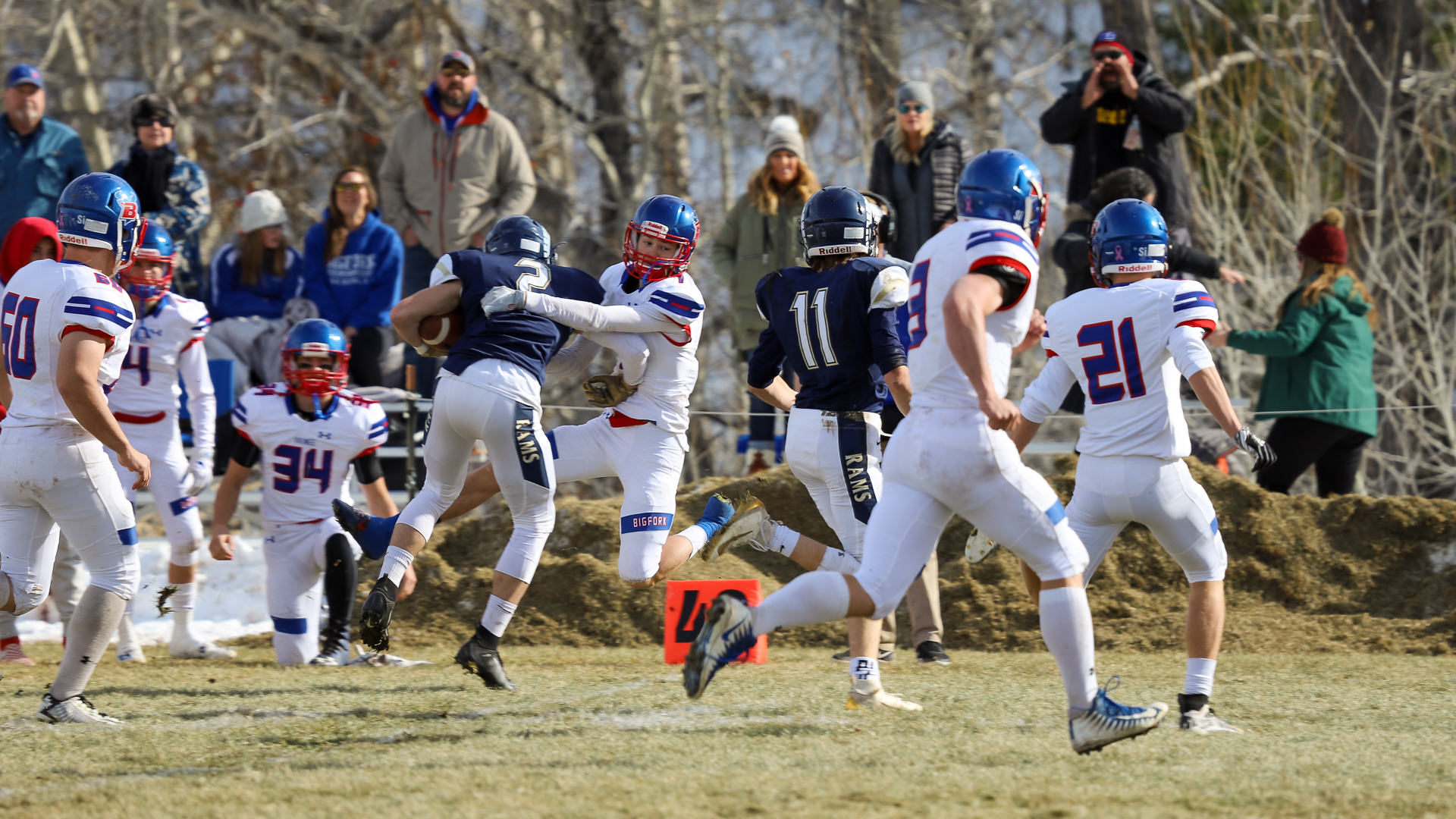Class B football playoffs -- Bigfork at Red Lodge