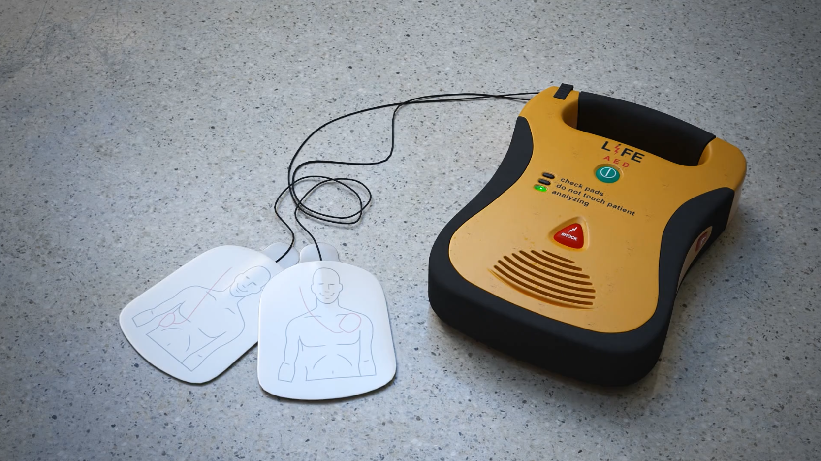 AED defibrillator