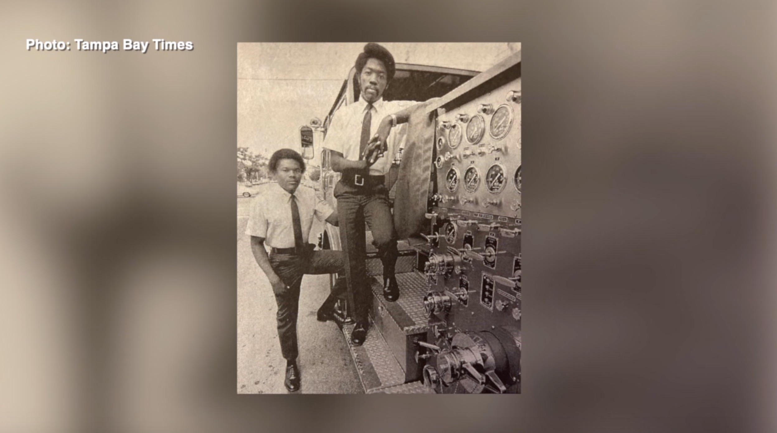 First black firefighter 