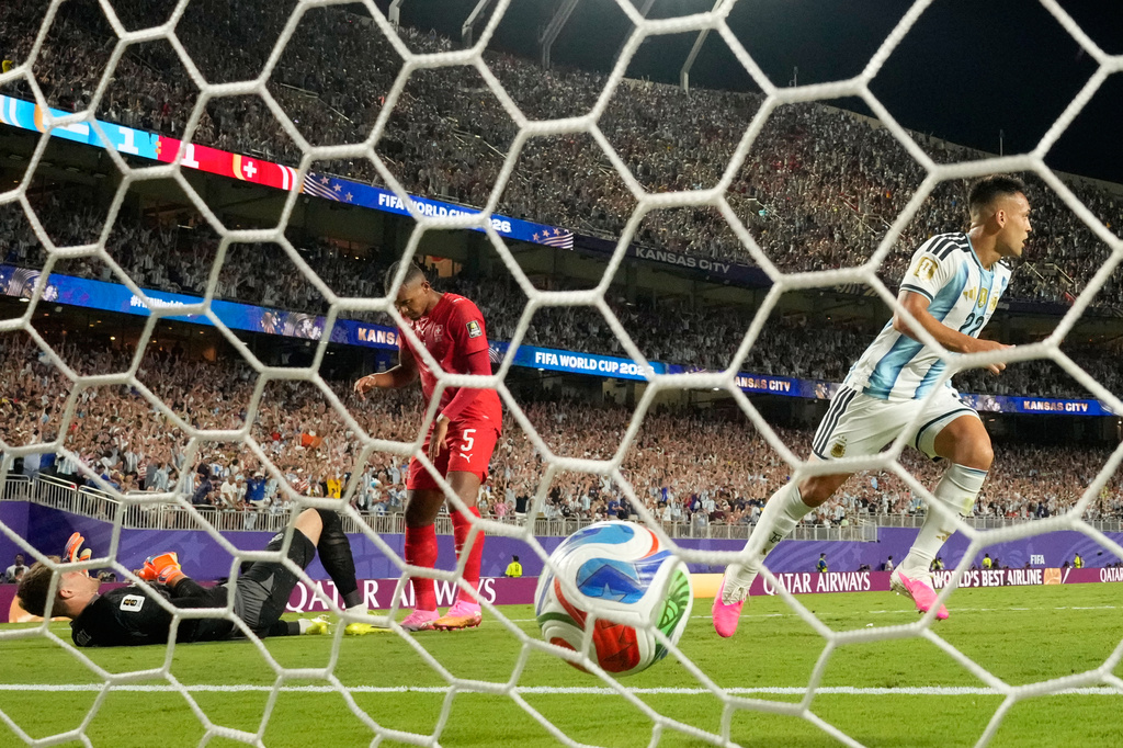 Switzerland Argentina WCup Soccer