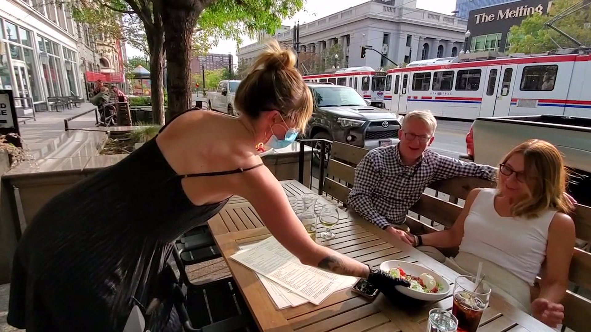 File Photo: Outdoor dining in Salt Lake City