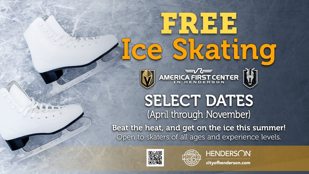 Free ice skating at American First Center in Henderson