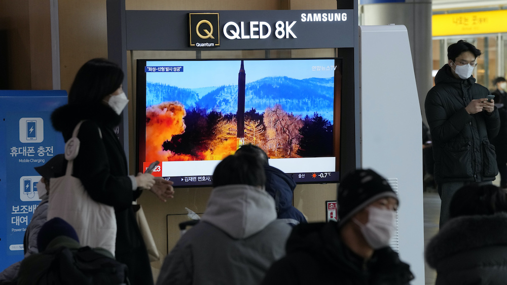 South Korea Koreas Tensions North Korea missile