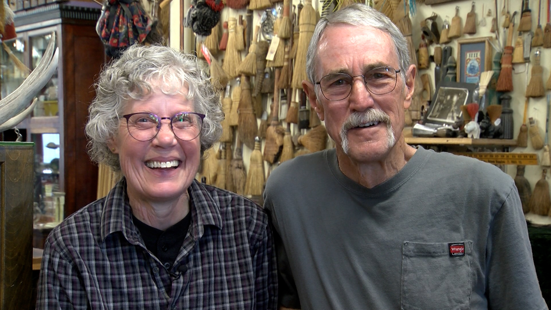 Karen and Sam Morrison, owners of Victor Trading Co.