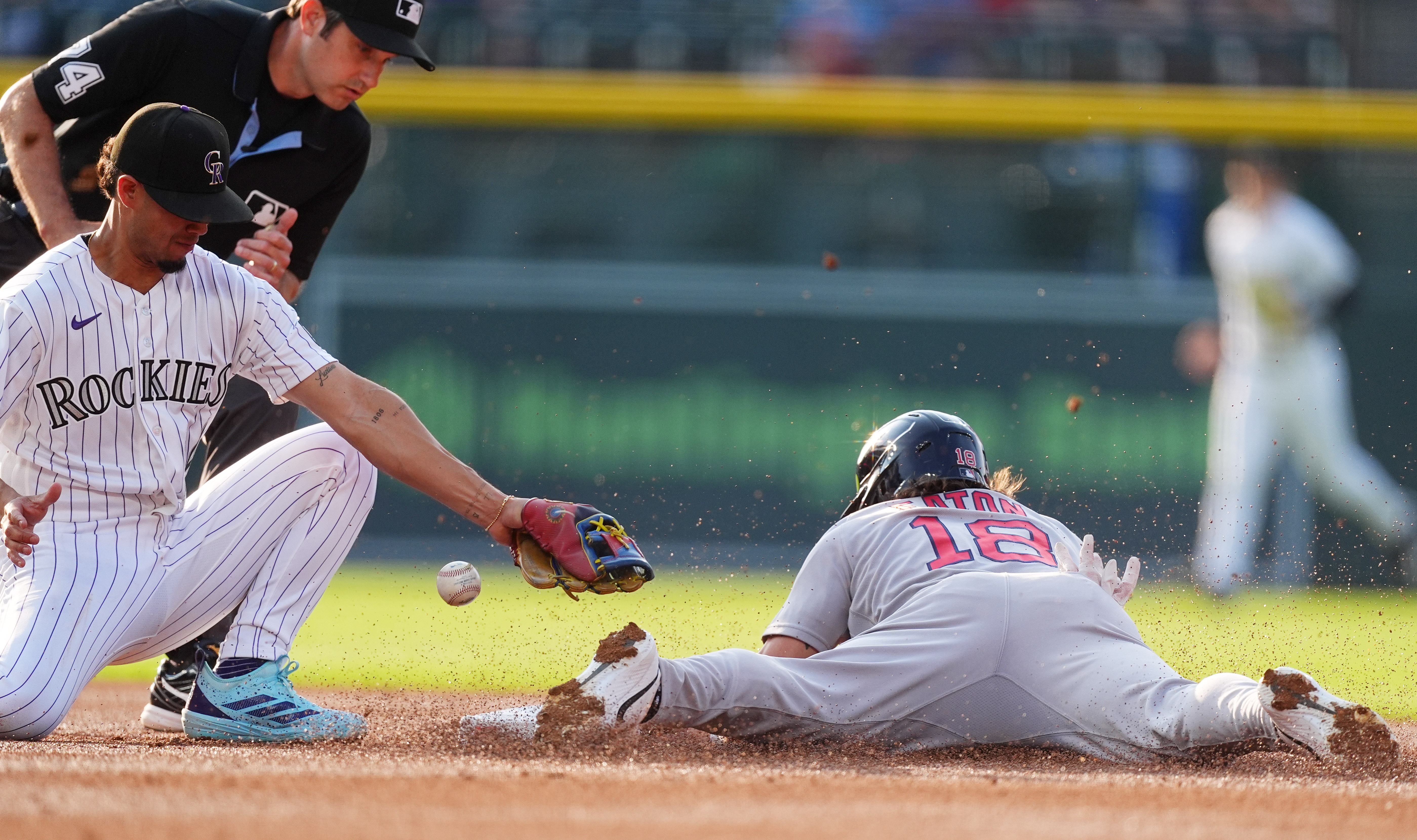 Red Sox Rockies Baseball
