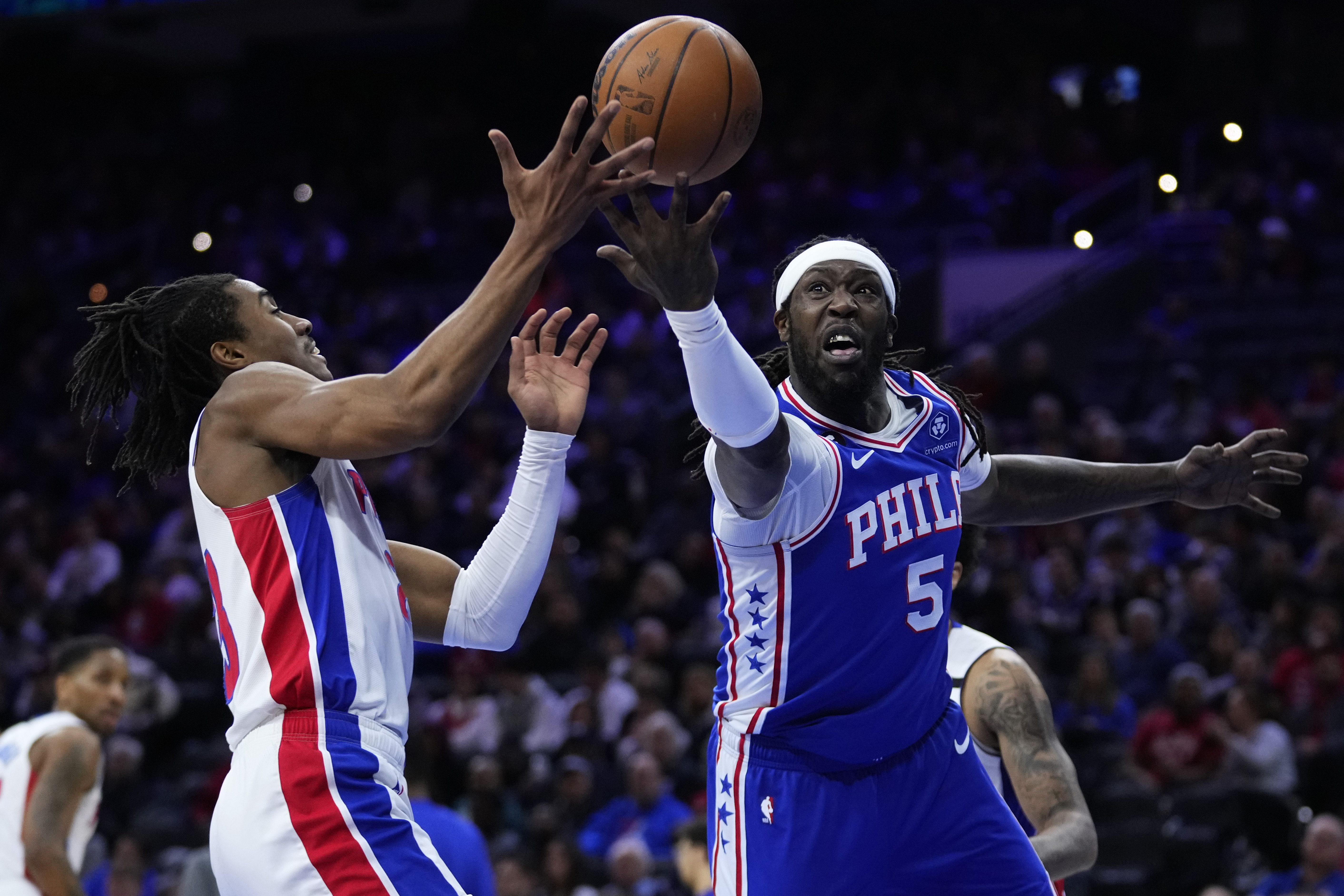 Pistons 76ers Basketball
