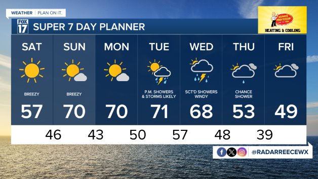 7 DAY FORECAST