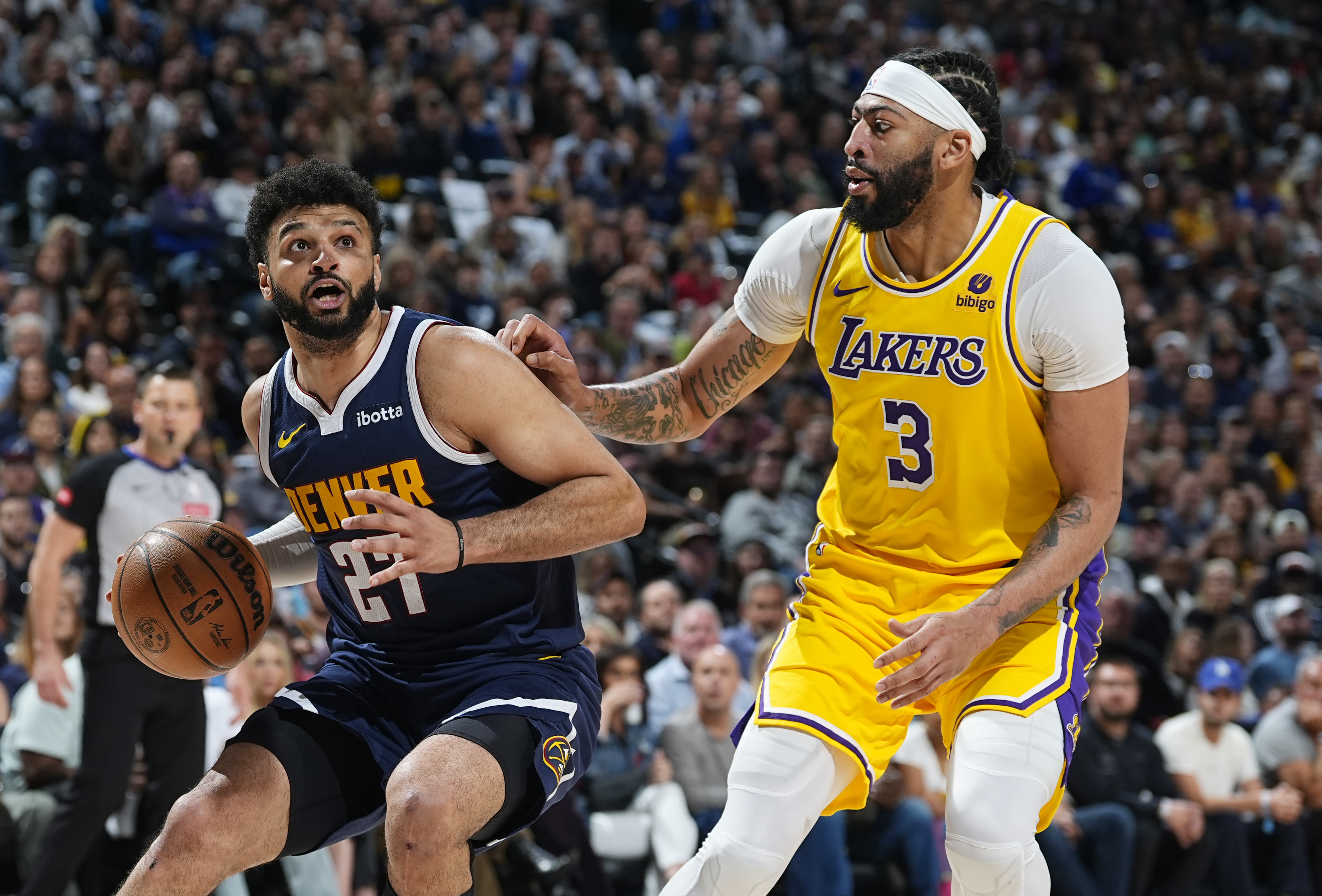 Lakers Nuggets Basketball
