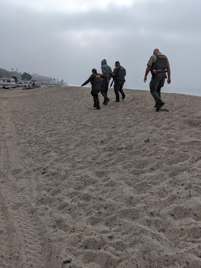 Jacob Clare beach arrest