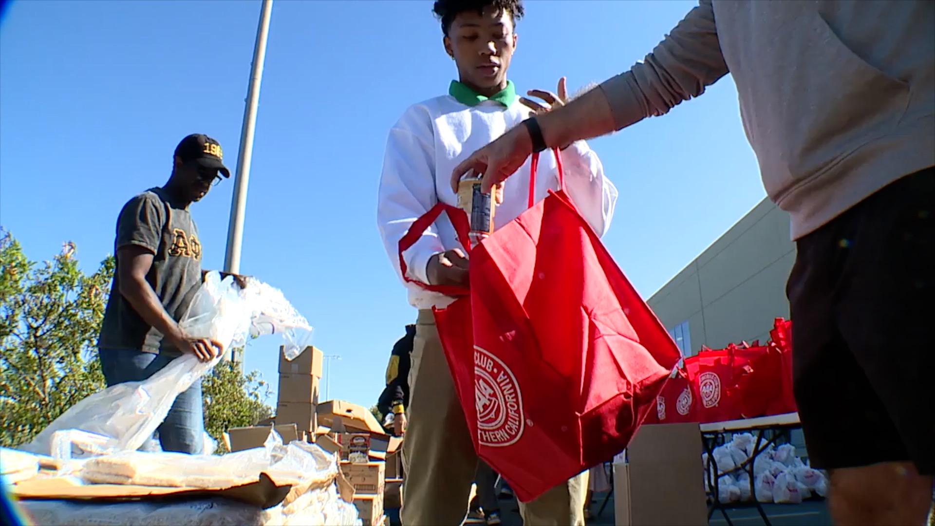 Turkey giveaway 2022 Jackie Robinson YMCA in Lincoln Park