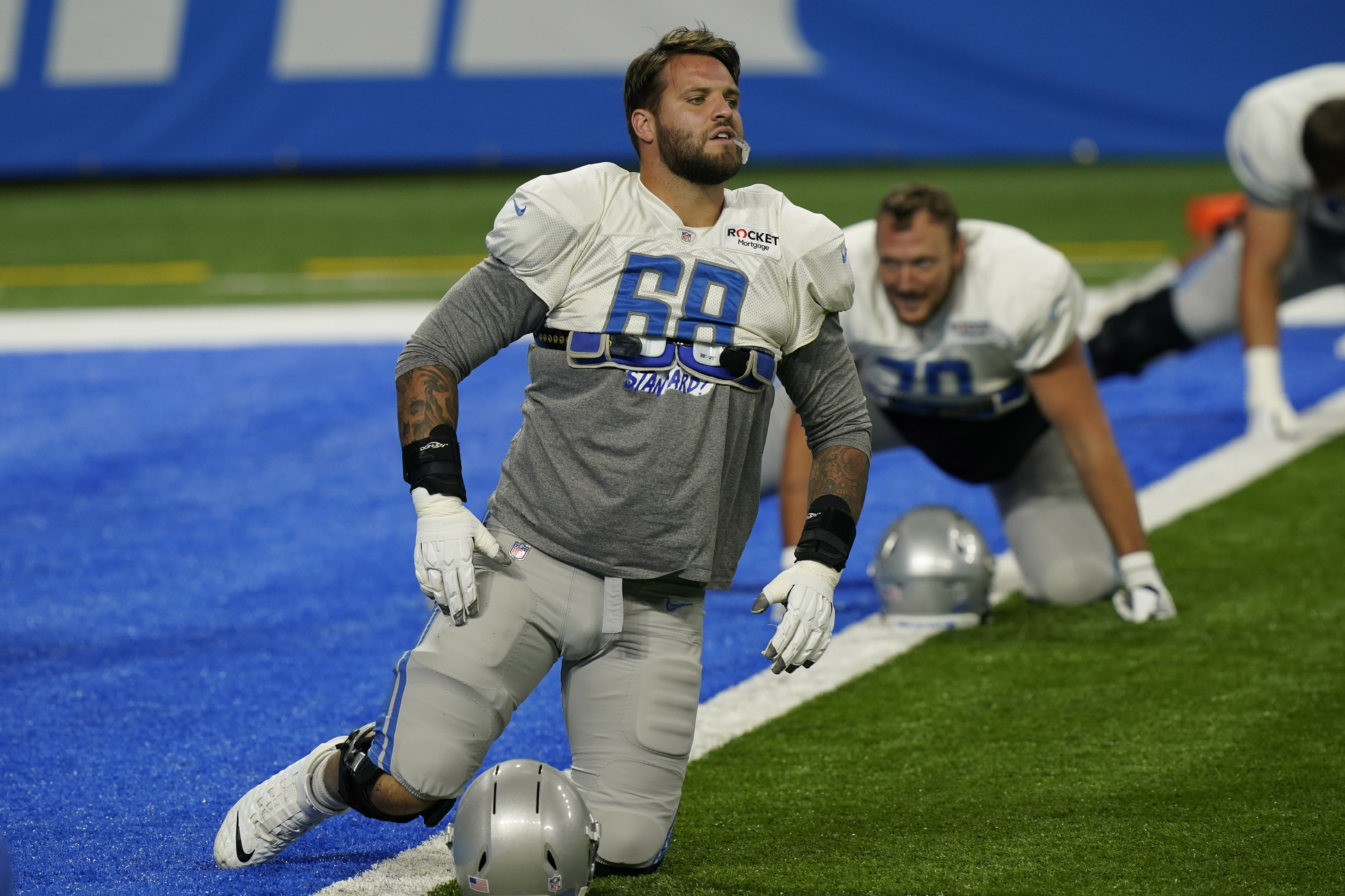 Taylor Decker calls contract extension with Lions quick, emotional process