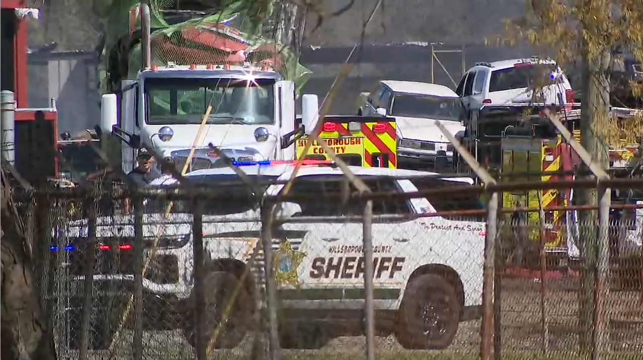Two Alarm Junk Yard Fire