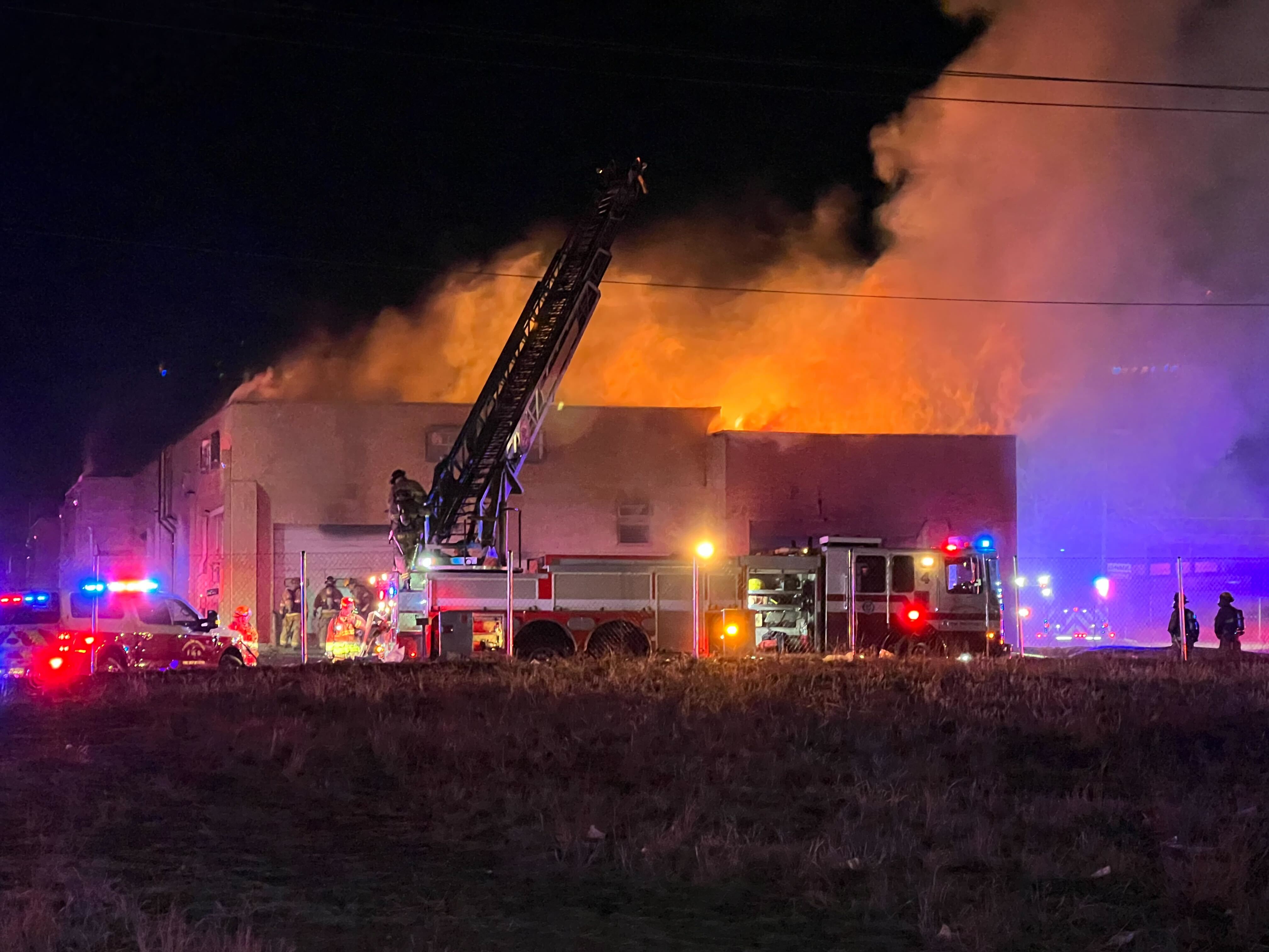 2540 S. Academy Blvd. structure fire