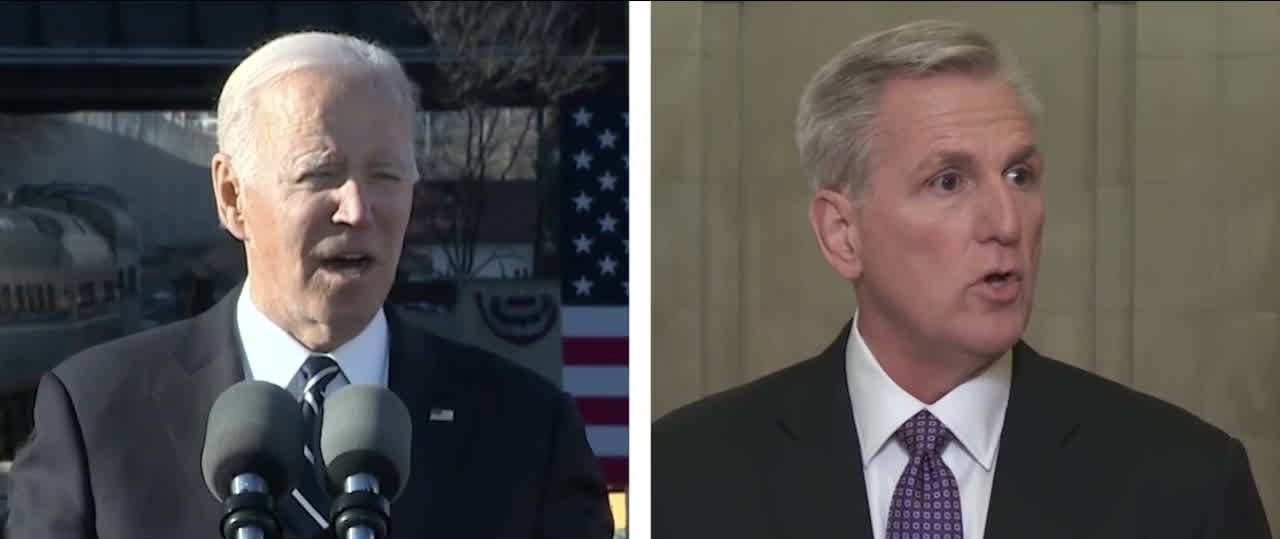 Joe Biden, Kevin McCarthy