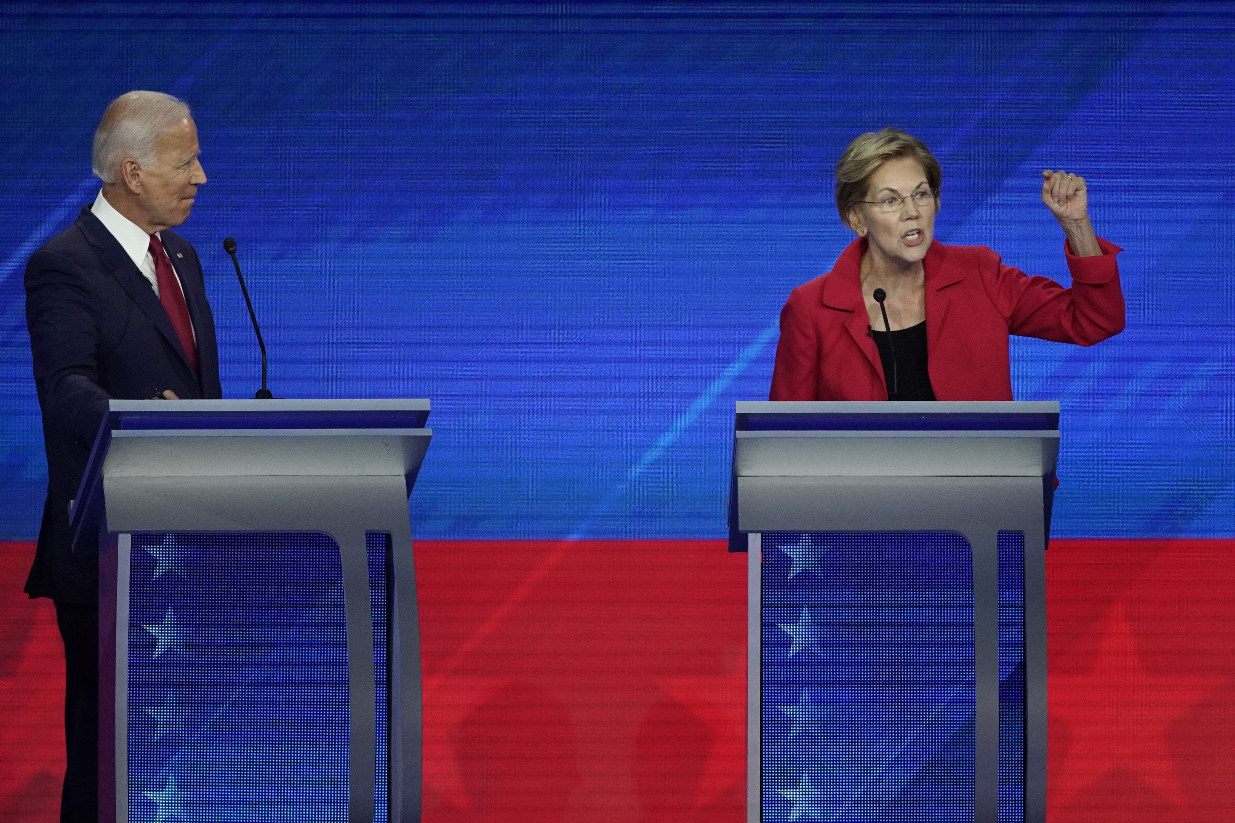 Joe Biden, Elizabeth Warren