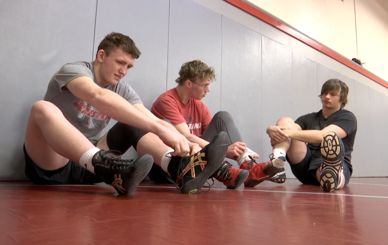 Northwest College wrestlers