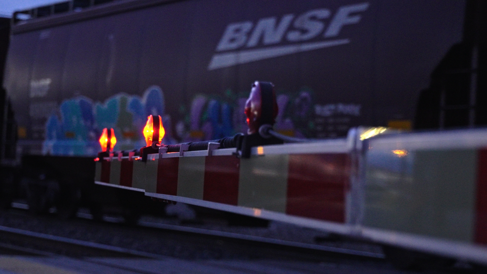 Spruce St. Railroad Crossing 