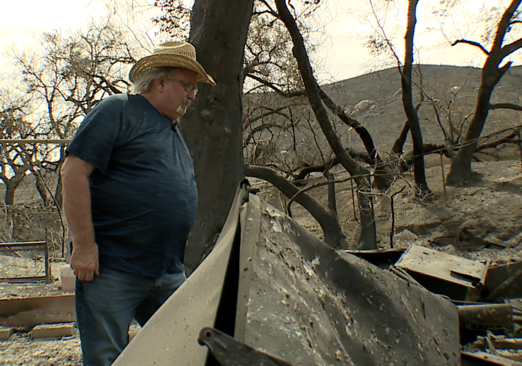 Dulzura family devastated by wildfire 15 years after losing bible camp to Harris Fire
