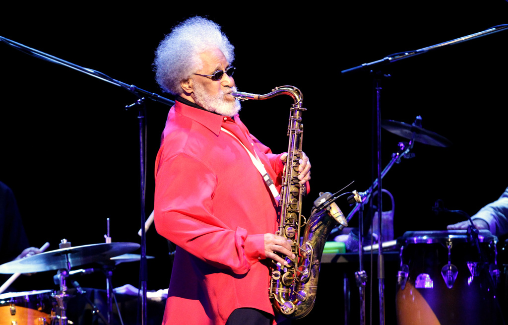 Sonny Rollins performs during a concert in Tokyo, Oct. 4, 2010.