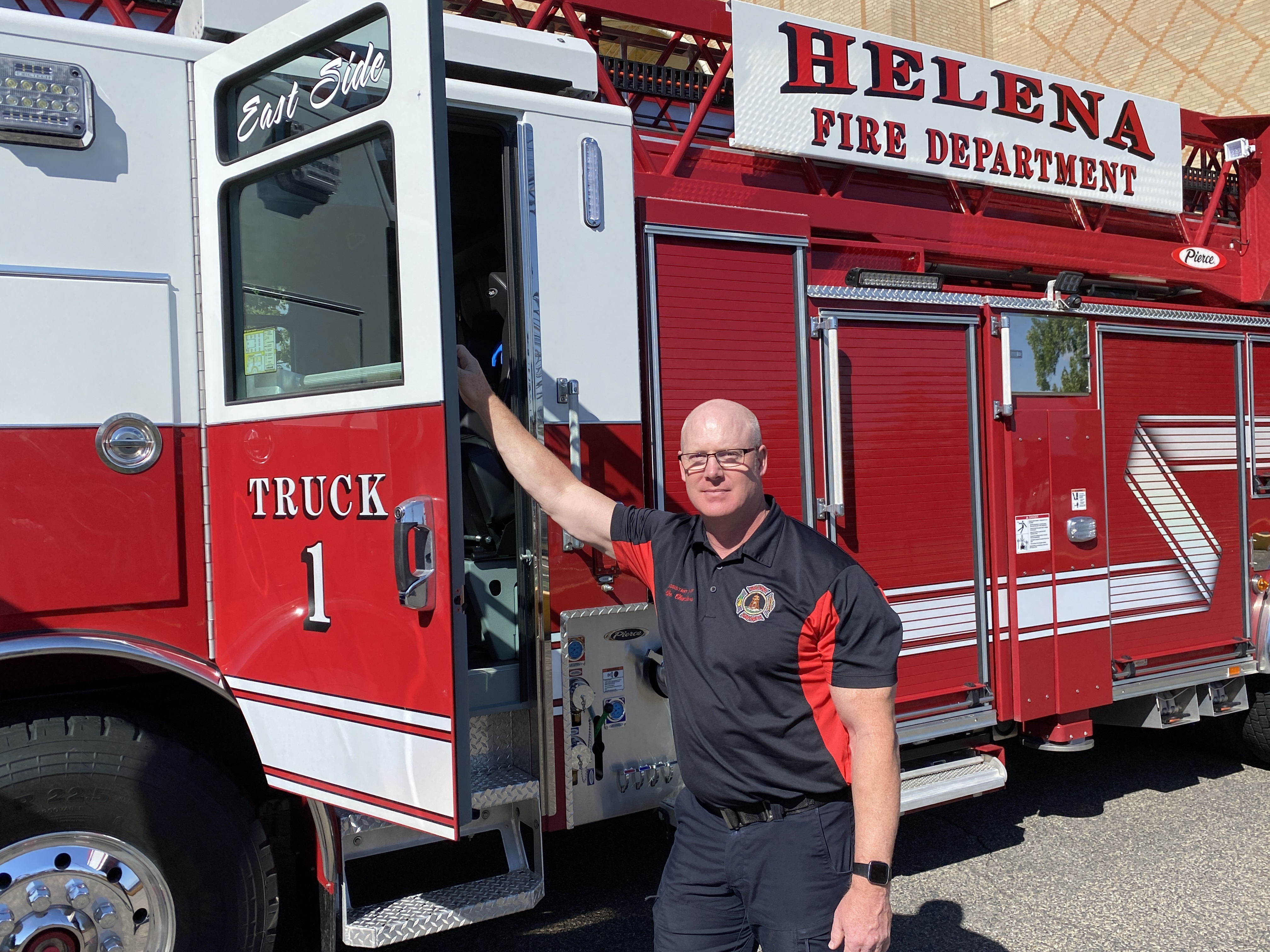 New Helena fire truck arrives after cross-country journey - Vimarsana News