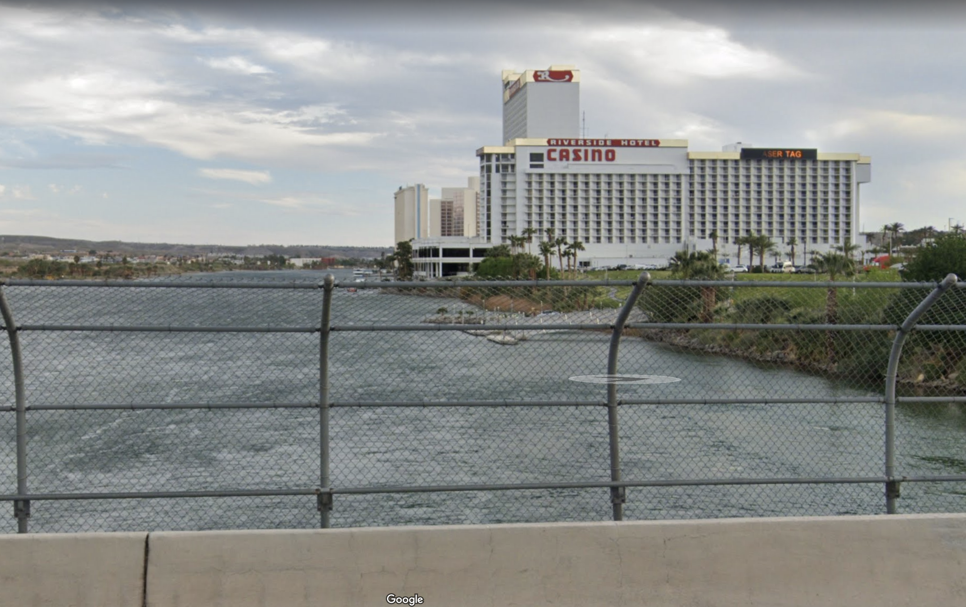 Laughlin Bridge drowning Google Map