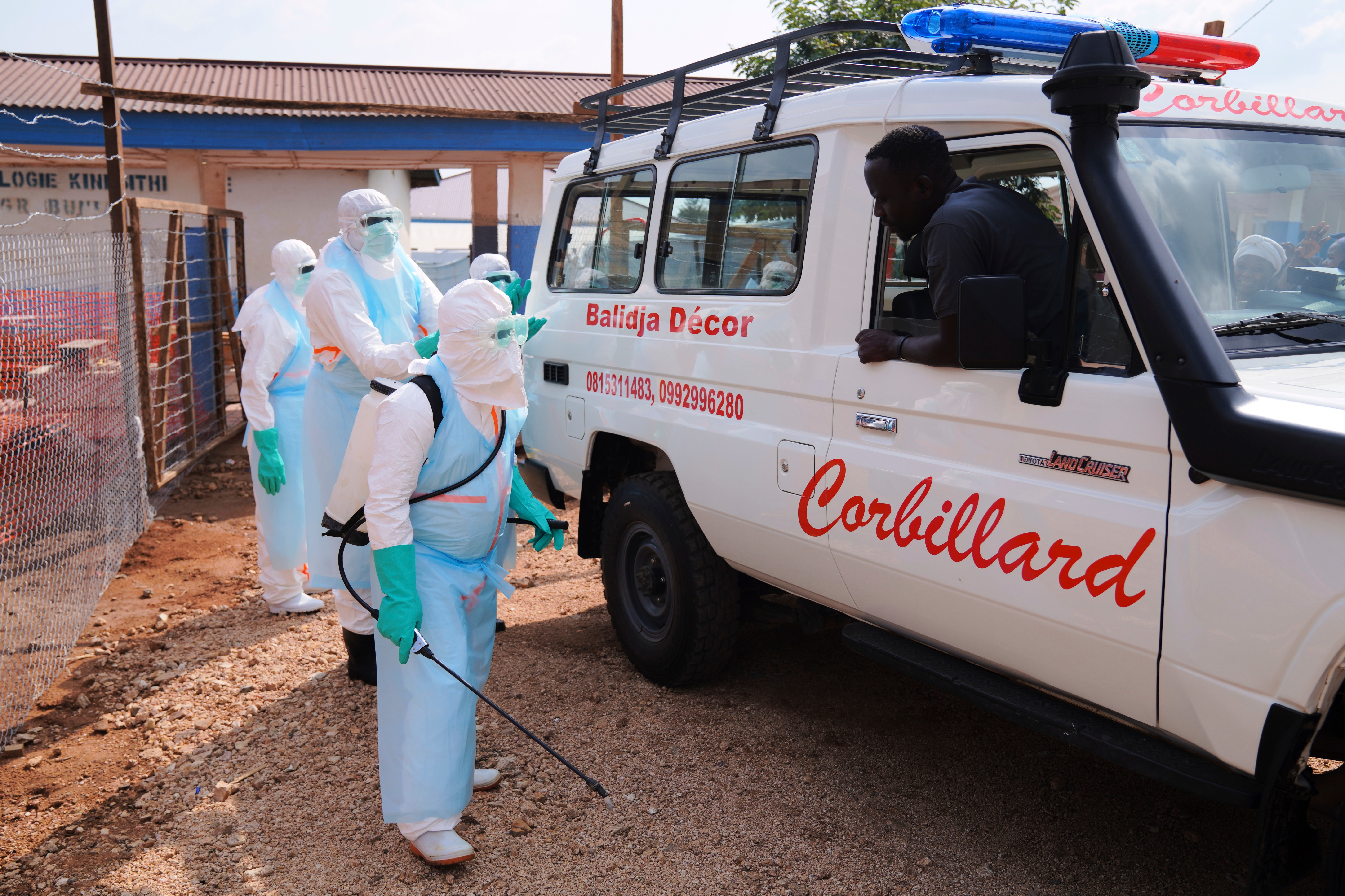 APTOPIX Congo Ebola