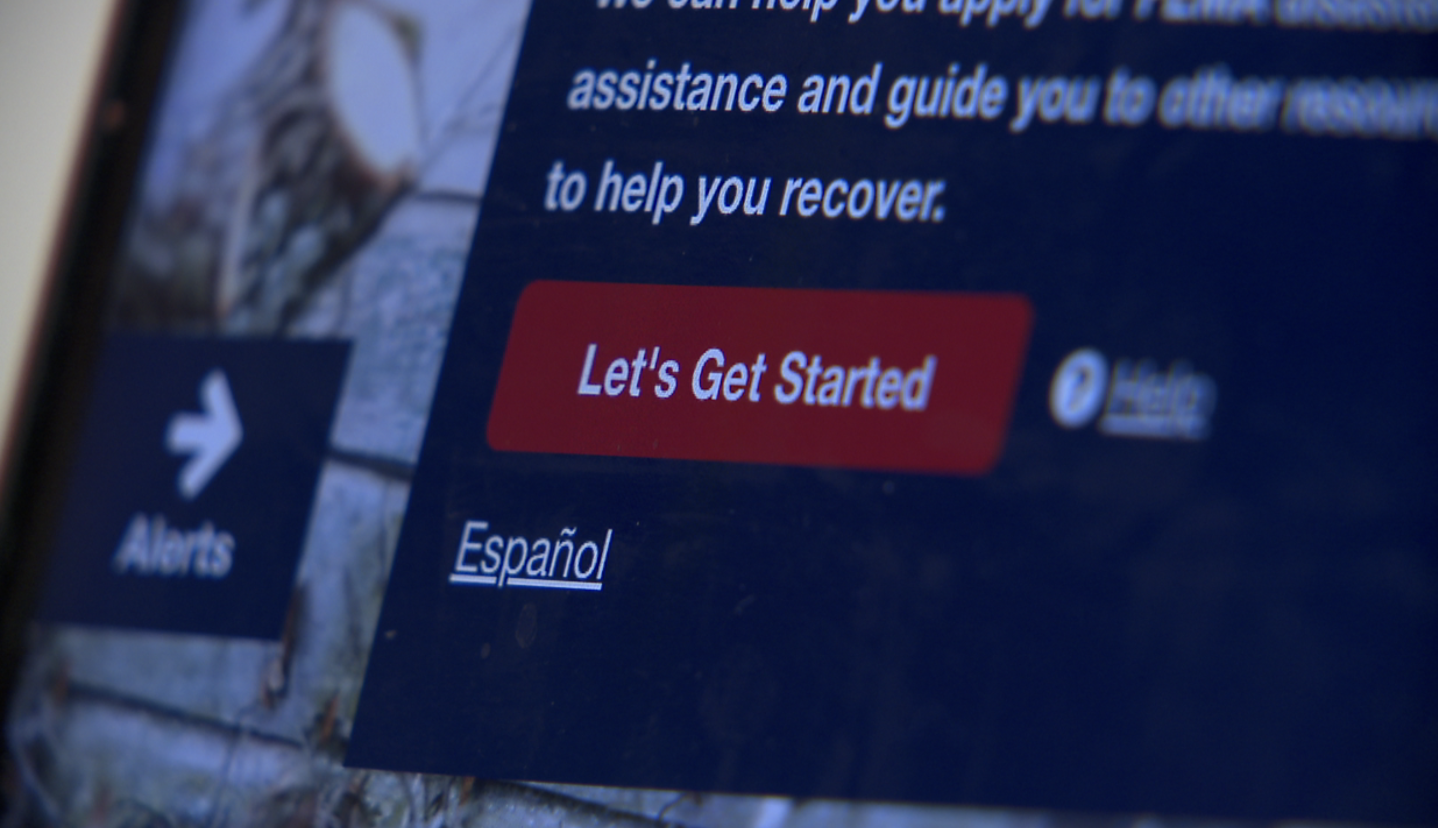 Flood victims receiving federal support through FEMA 