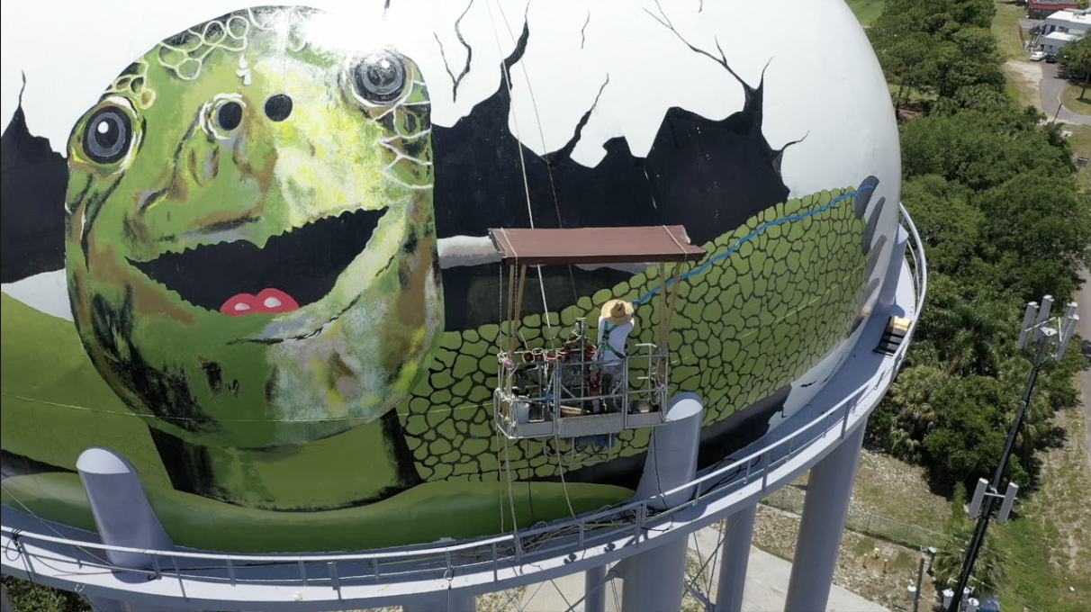 Dunedin's Curlew Water Tower 