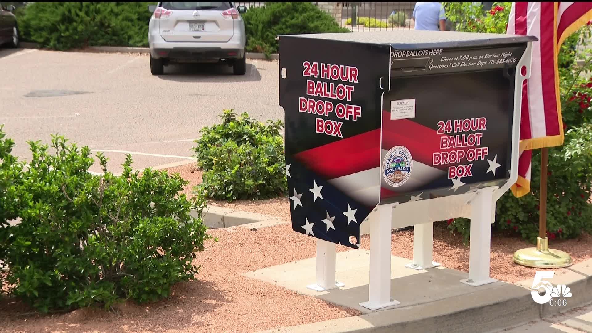 24-Hour Ballot Drop Box