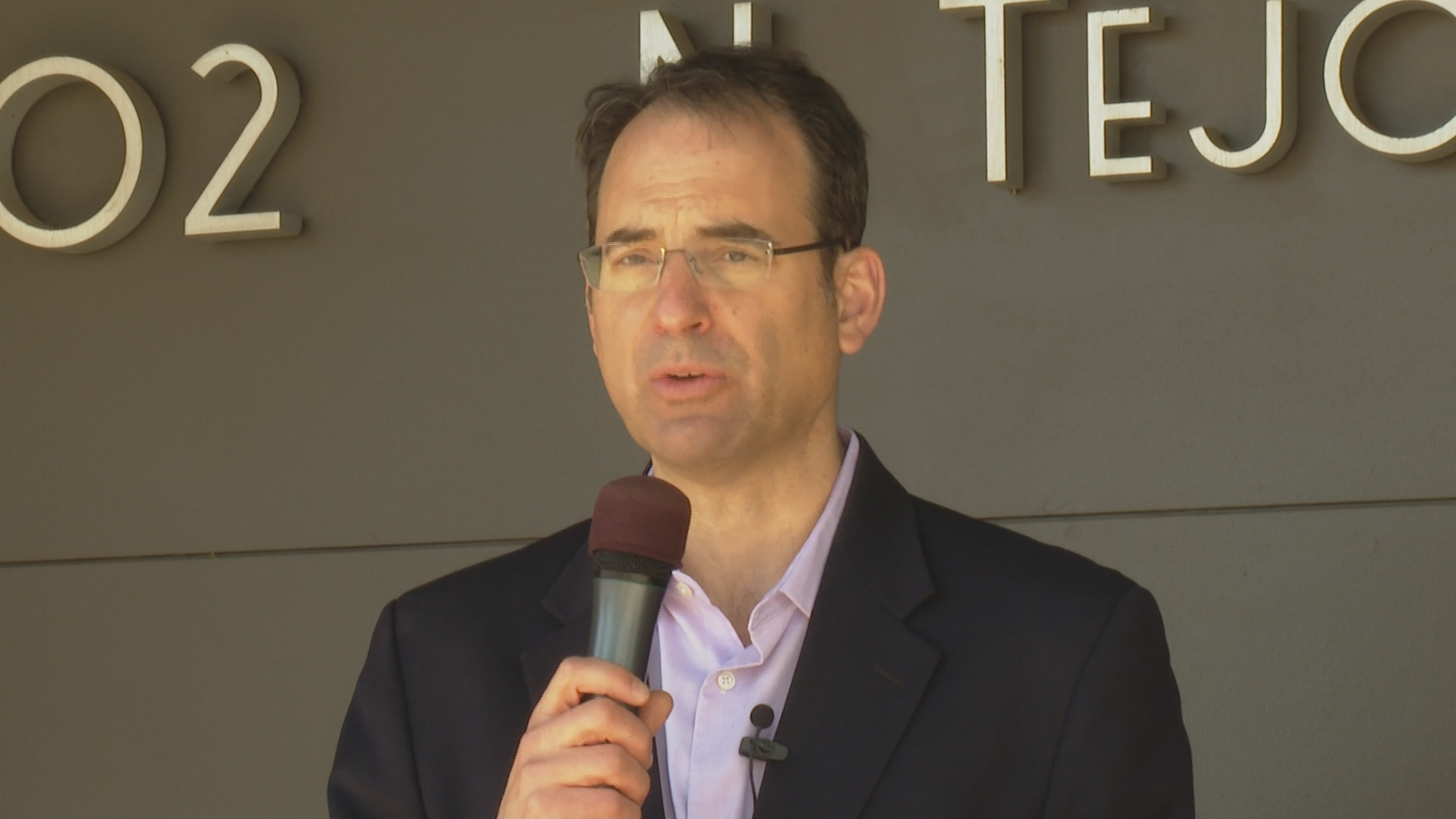 Attorney General Phil Weiser announces his support for suicide prevention plan in El Paso county.