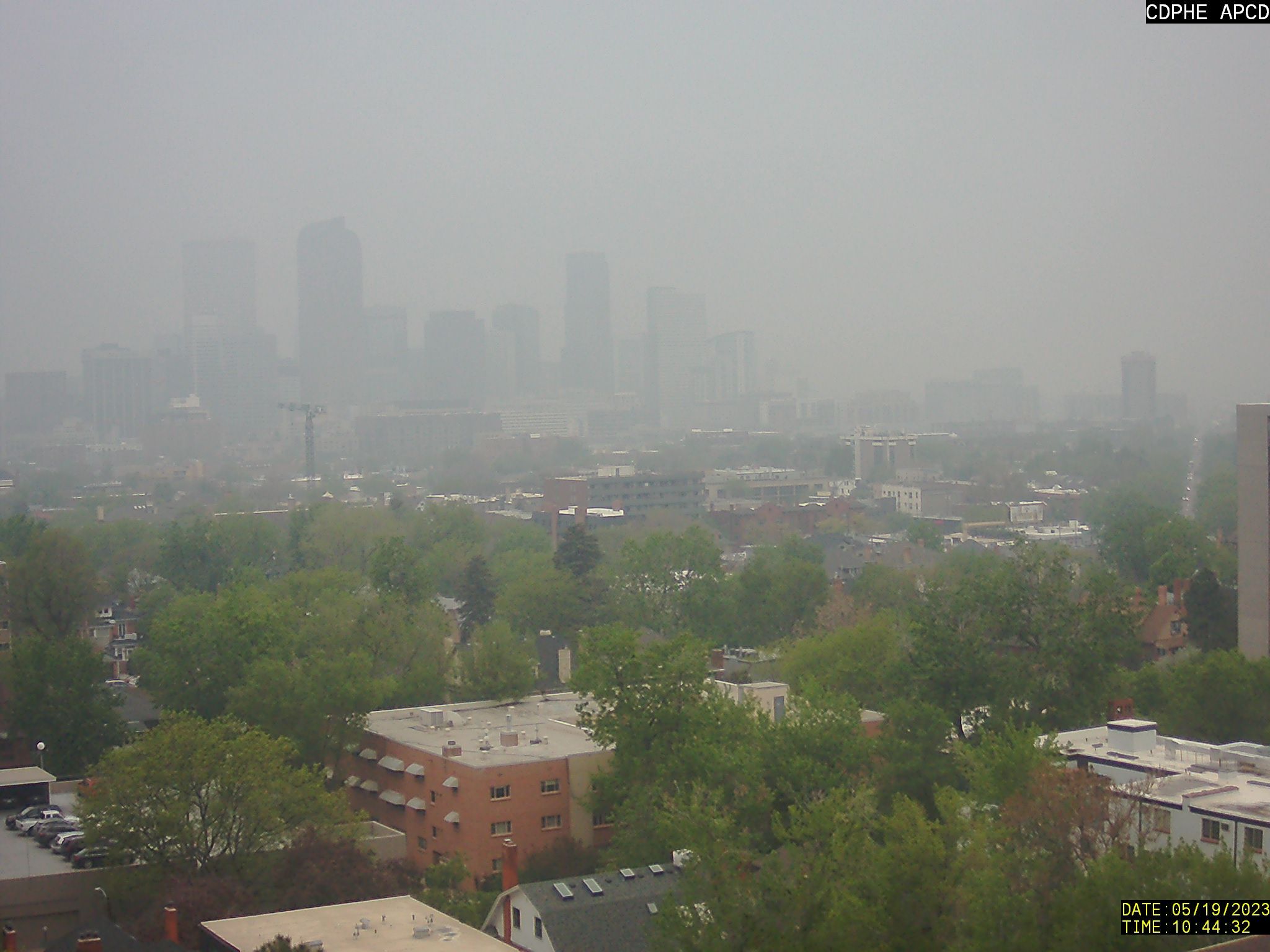 smoky denver from canada fires