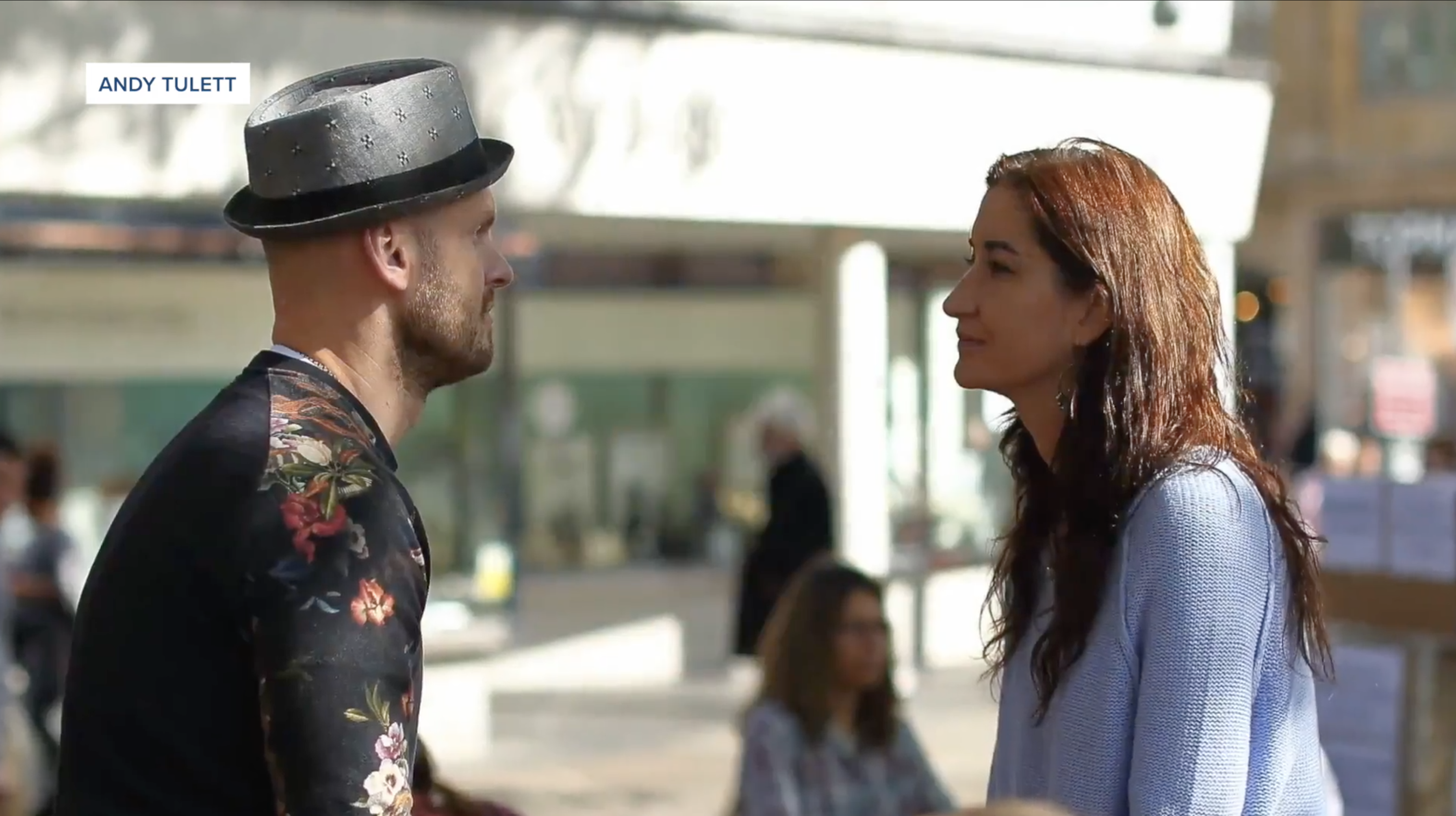 Eye contact