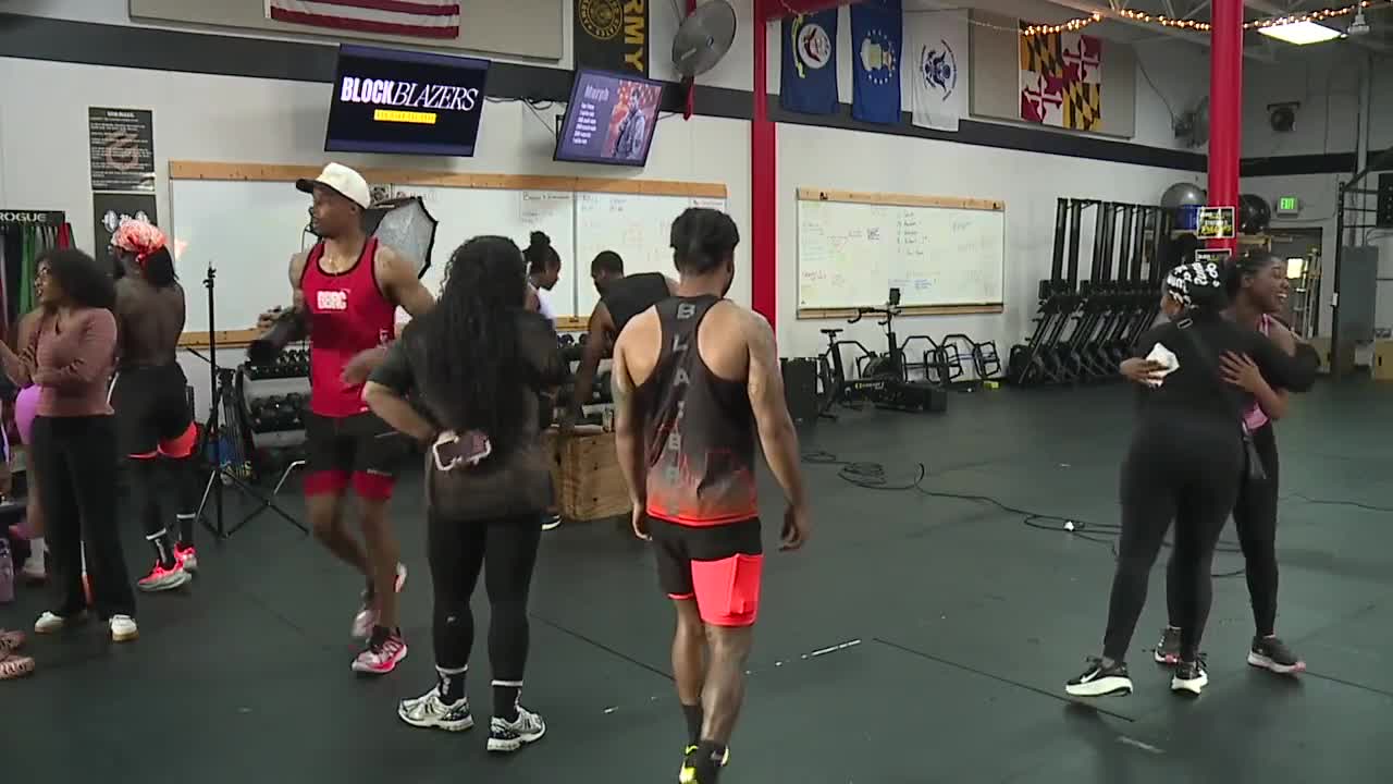 Block Blazers host indoor Murph Challenge for second anniversary