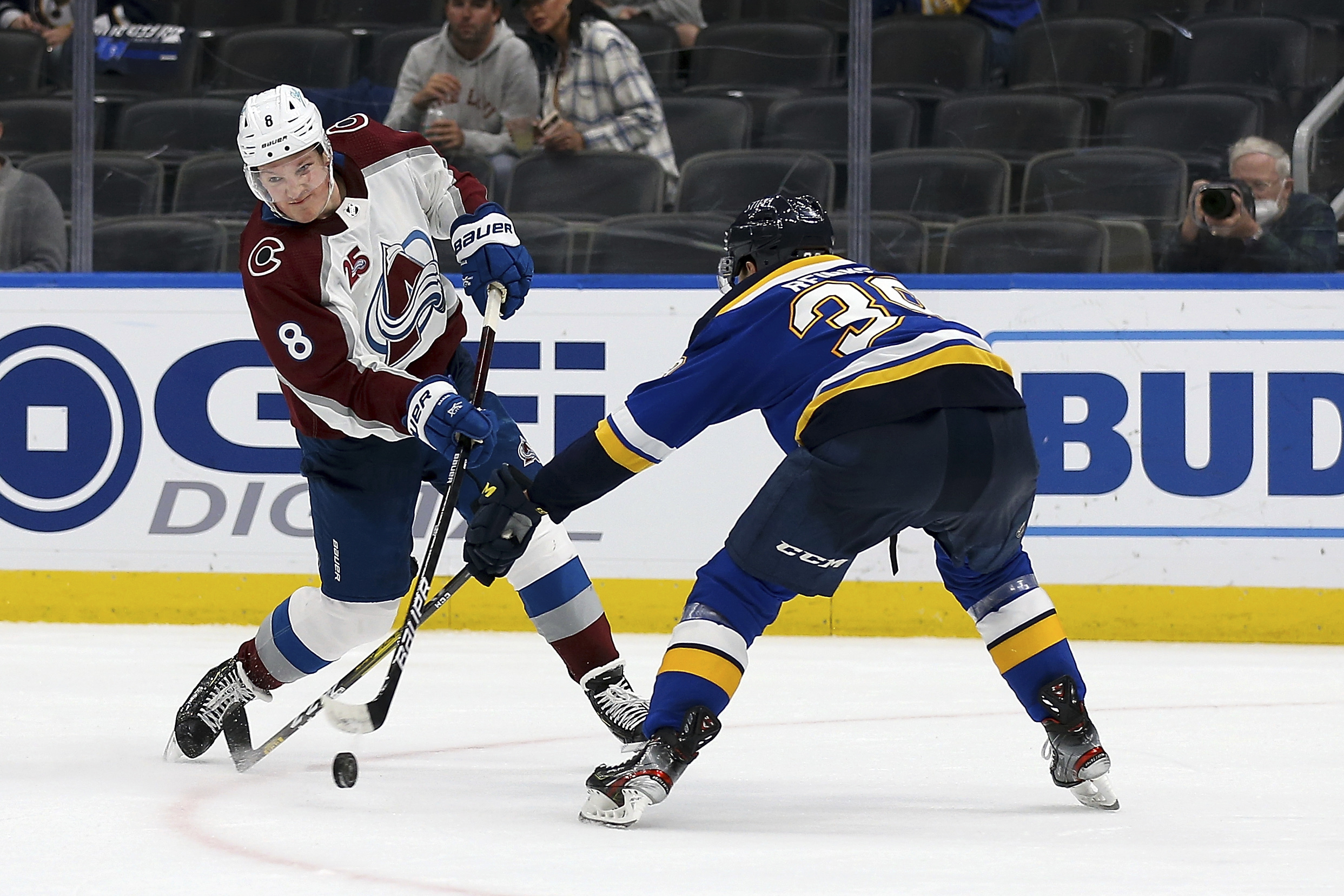 cale makar blues 2021 playoffs