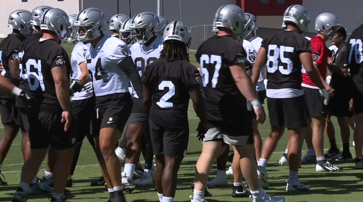 Las Vegas Raiders look to "earn the shield" in OTA's
