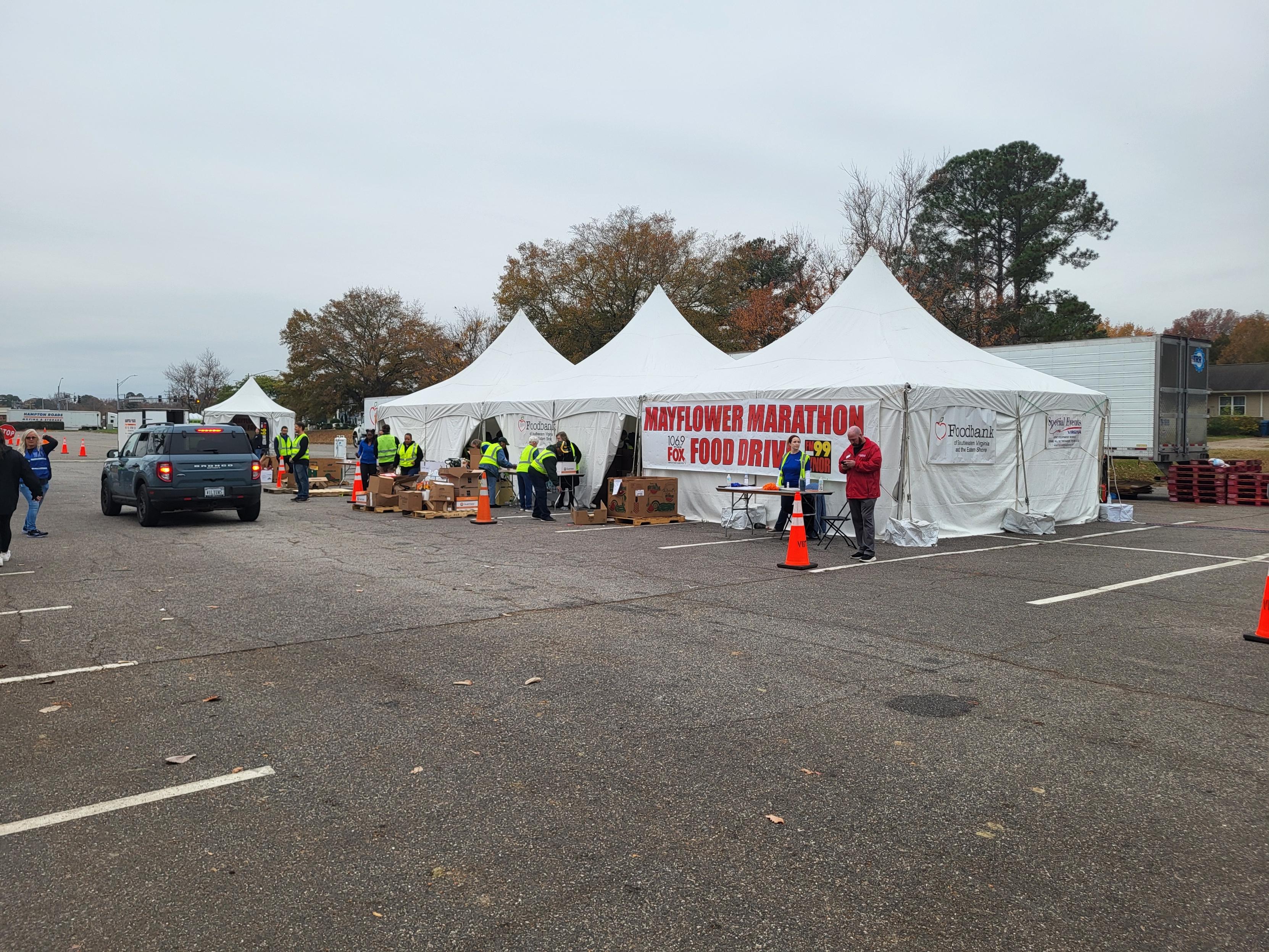 2025 Mayflower Marathon Food Drive