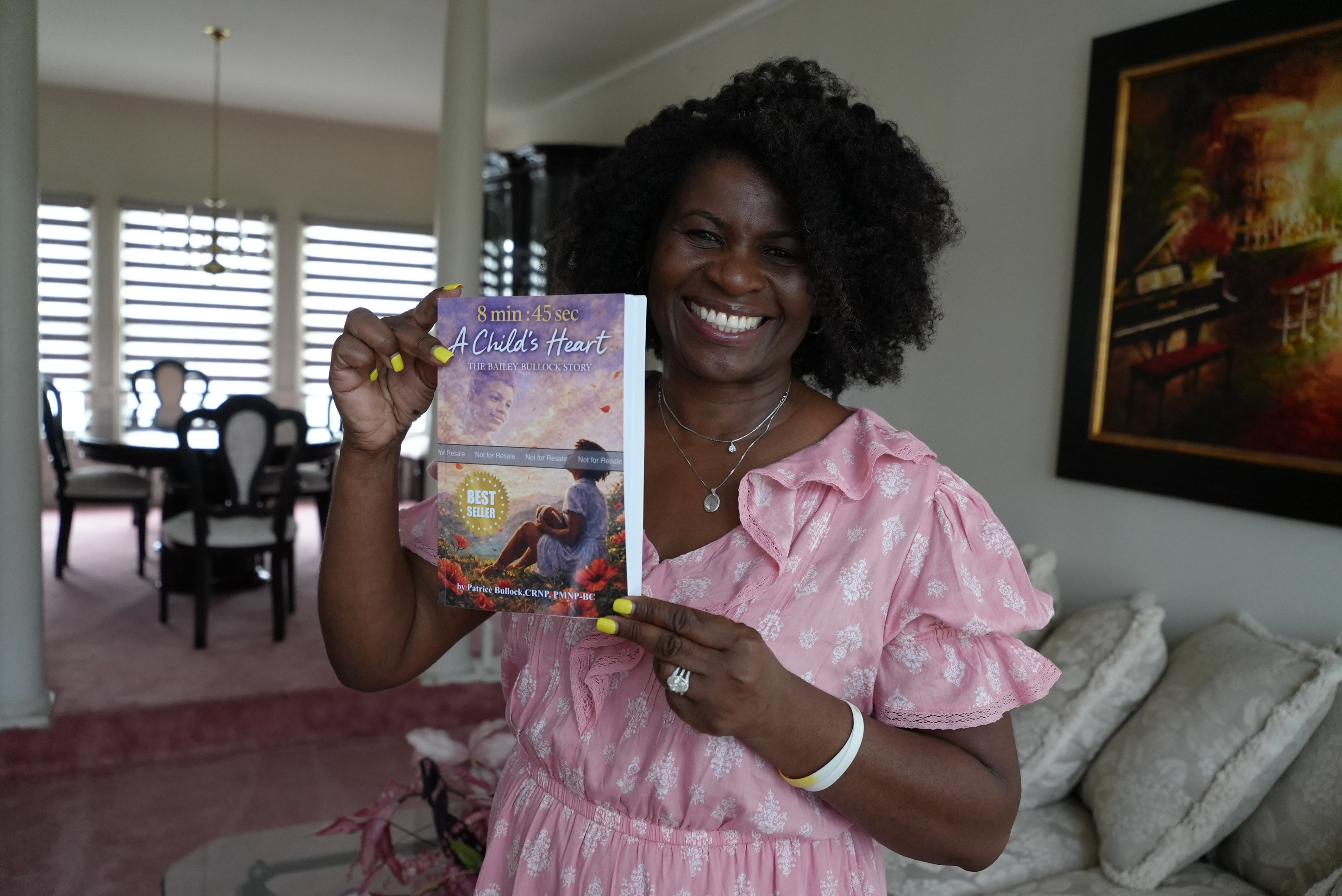 Patrice Bullock and her new book