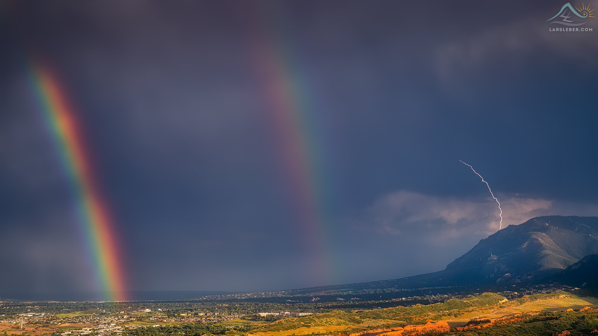Colorado Springs Double Rainbow Lars Leber Photography.jpg