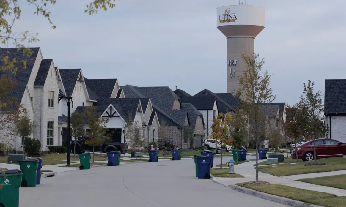 Texas lawmakers are expected to debate how to curb rising home costs this year as the state grows. Celina in North Texas is one of the fastest growing in the United States. 