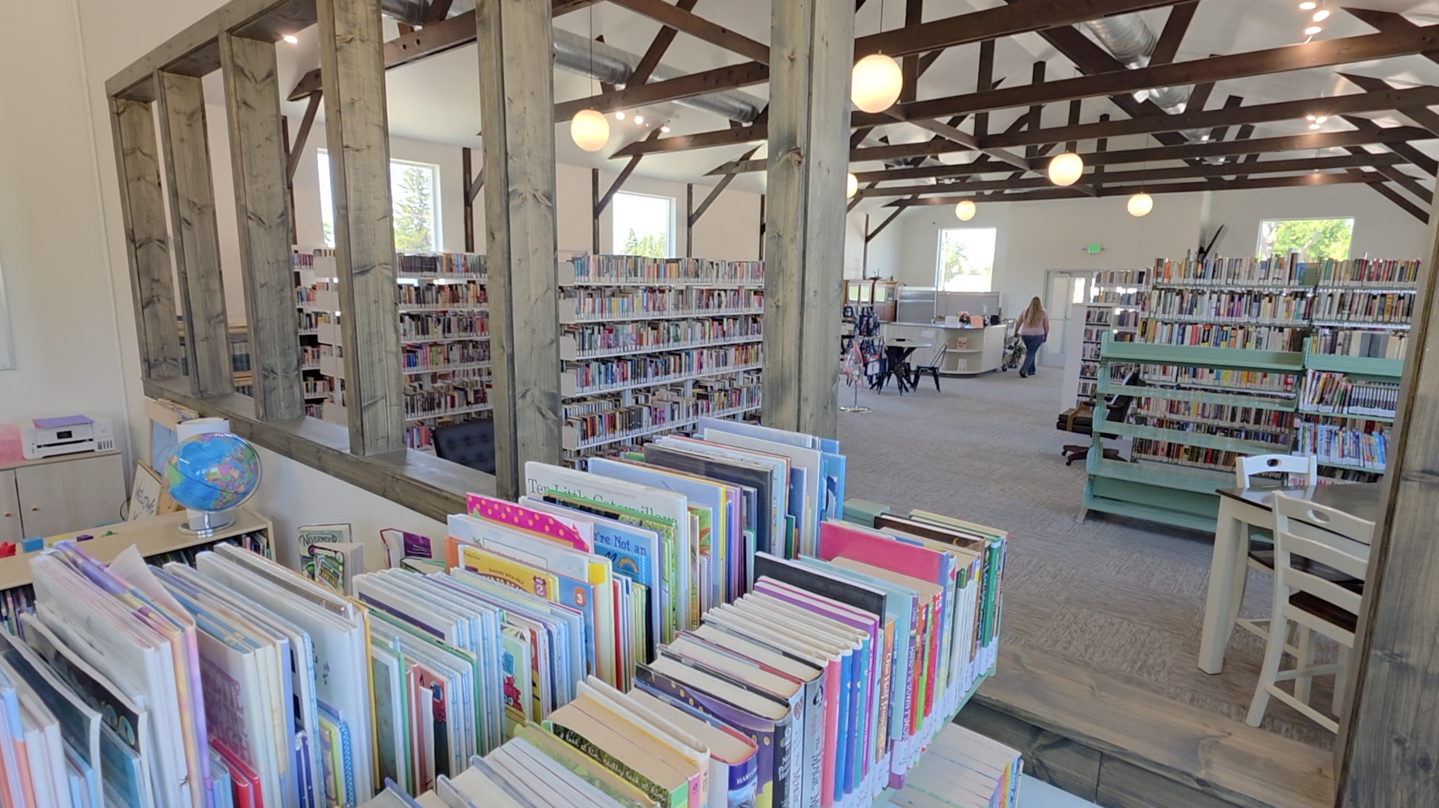 Wendell's new permanent library is officially open