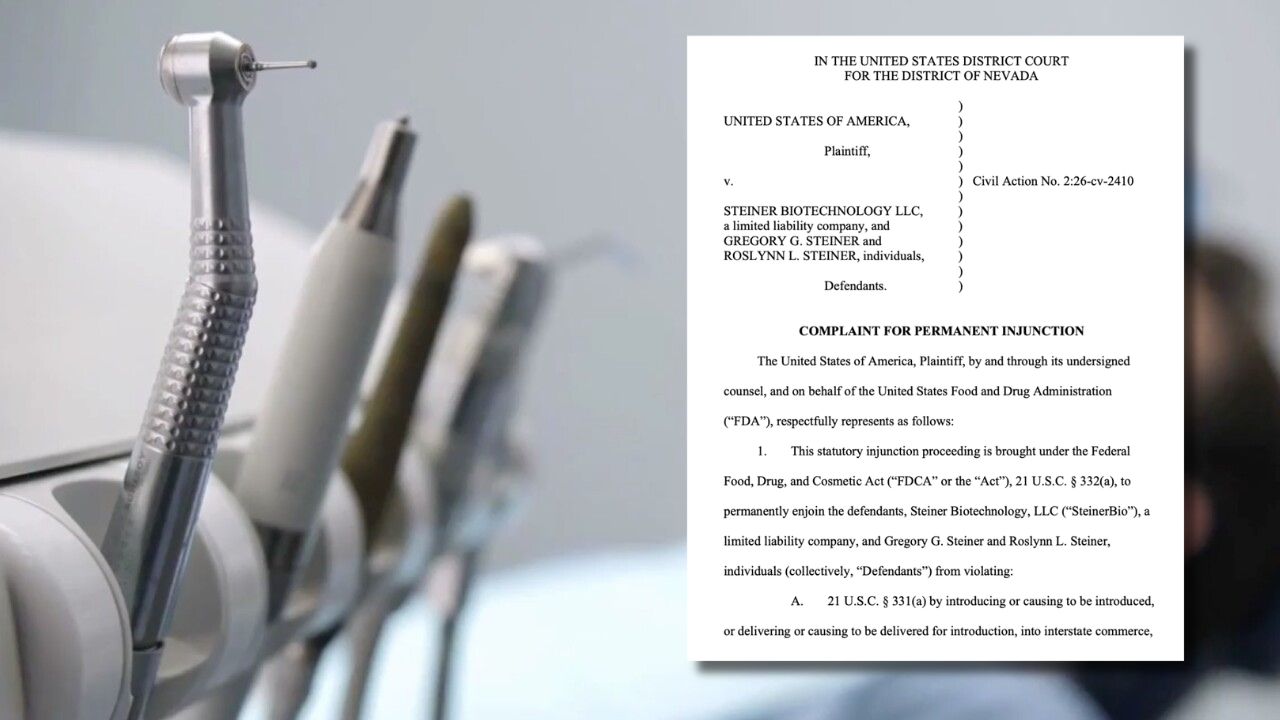 Dental fraud lawsuit