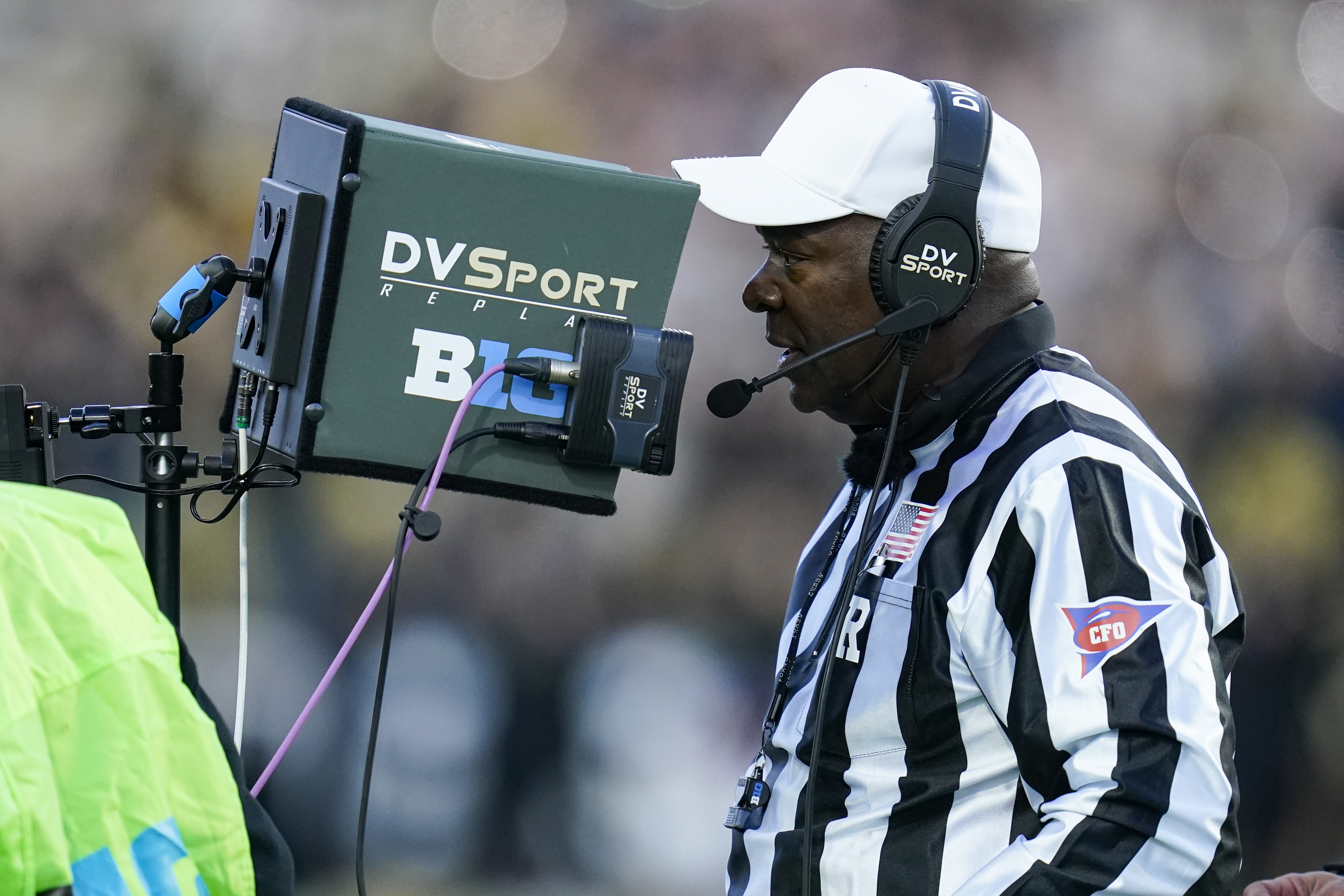 FILE Big Ten Referee Michigan St Purdue Football