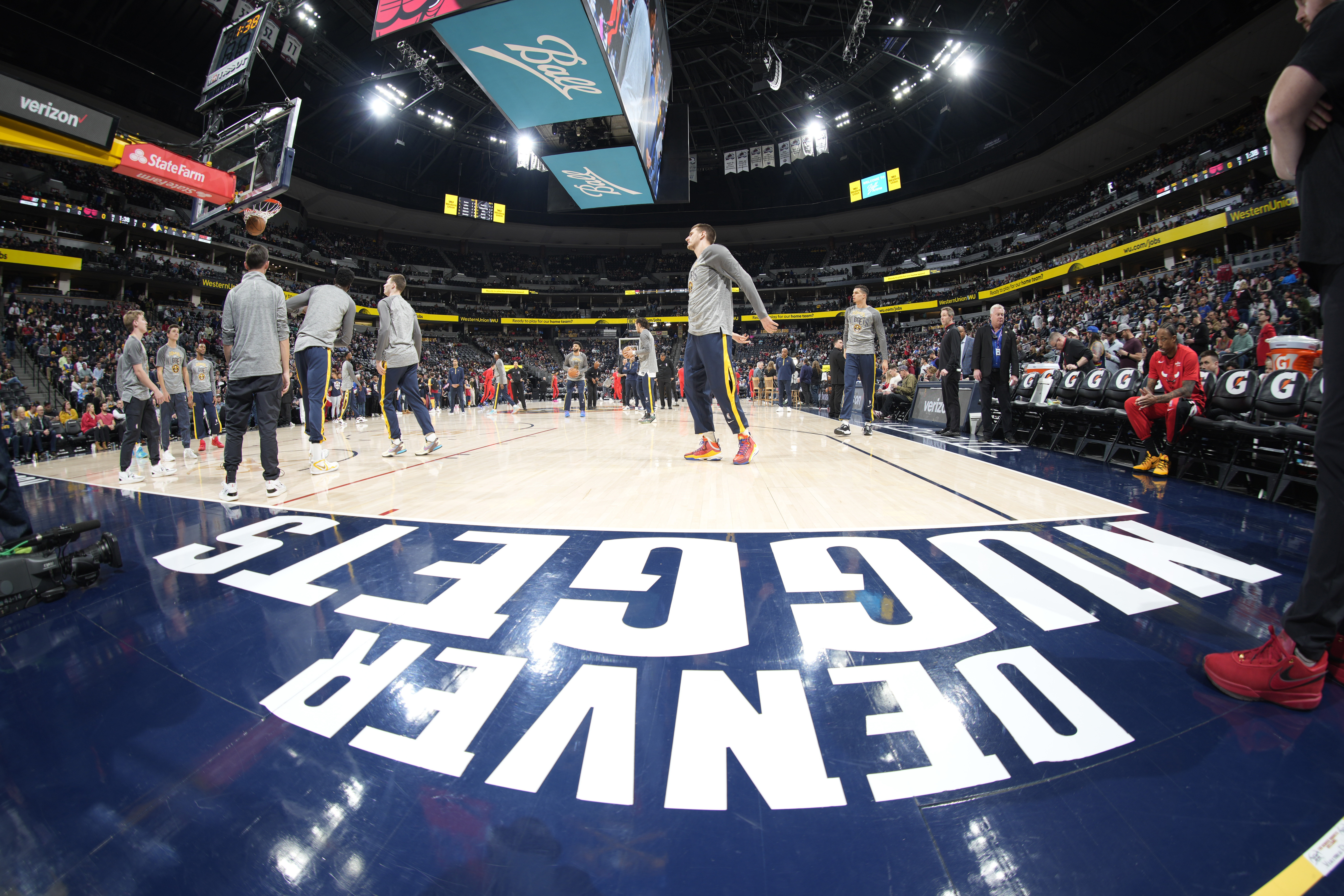 Bulls Nuggets Basketball
